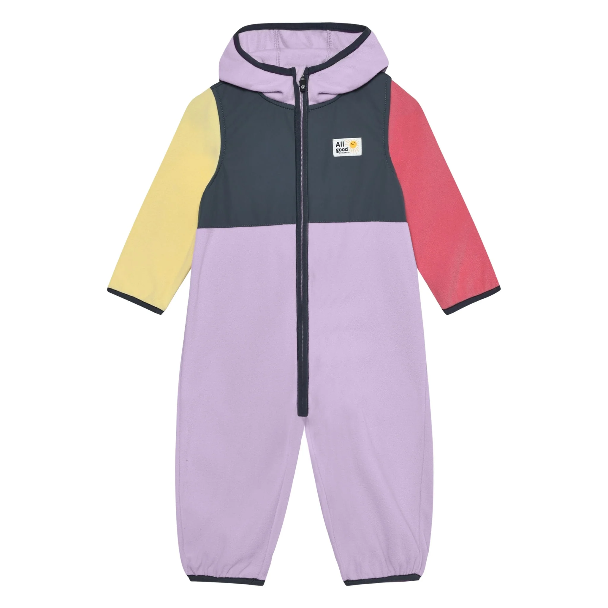 Une Pièce Polar Colorblock 9-24mois