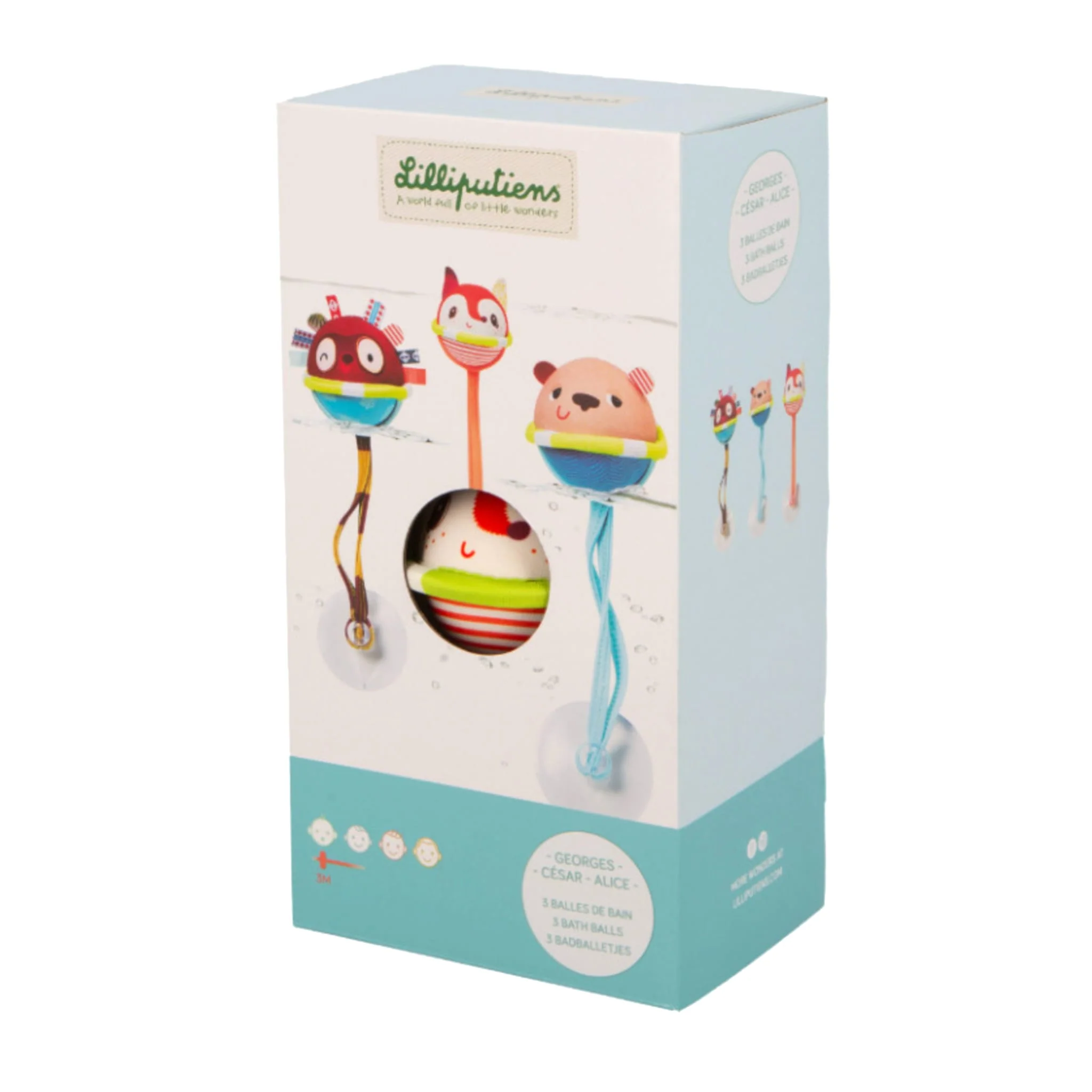 3 Balles De Bain À Ventouses - Image 3