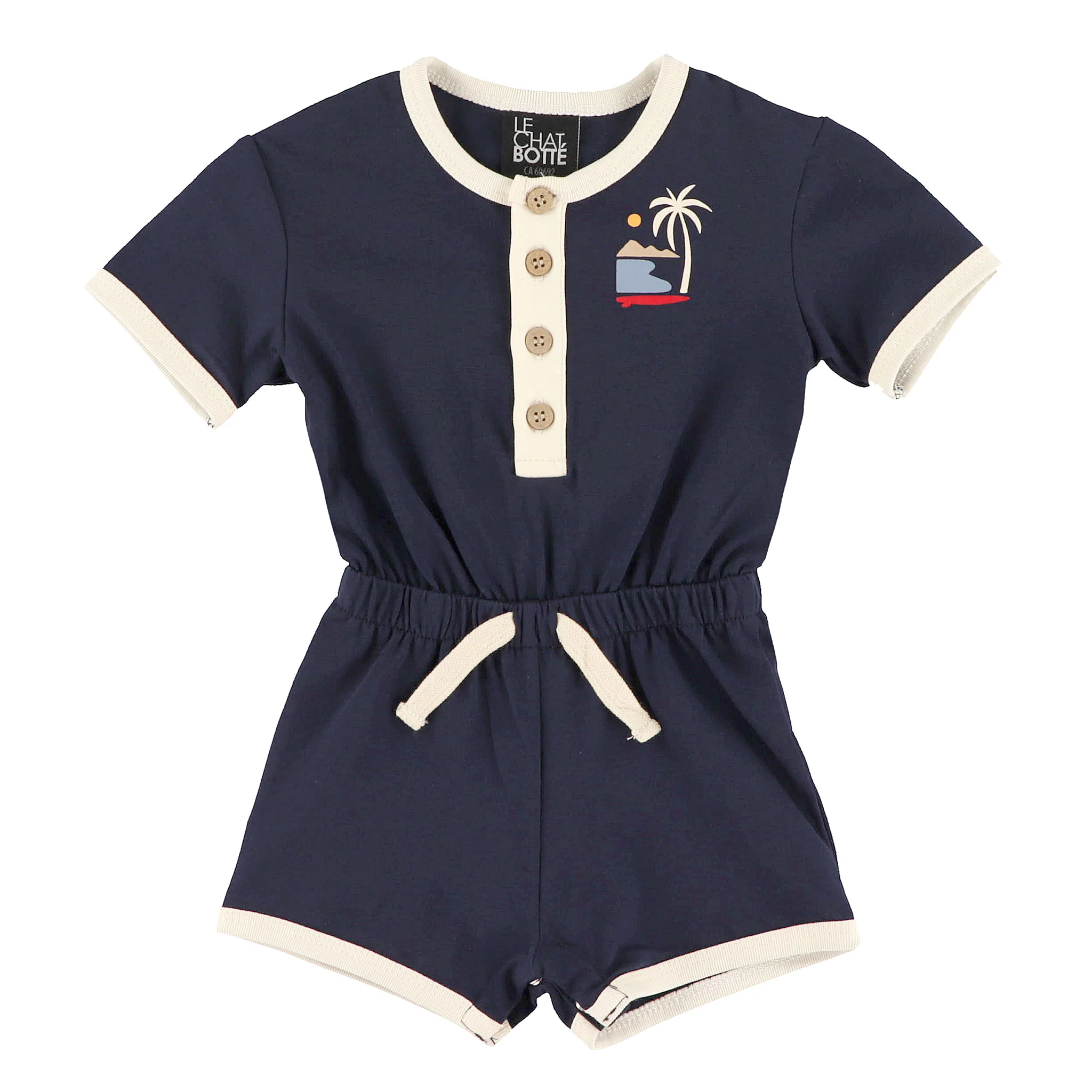 Barboteuse Marine Surf 3-24mois