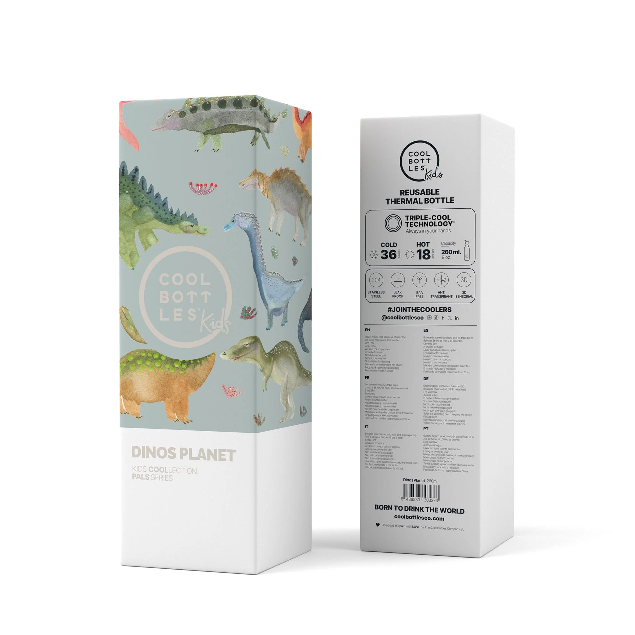 Bouteille 260ml - Dinos Planet - Image 5