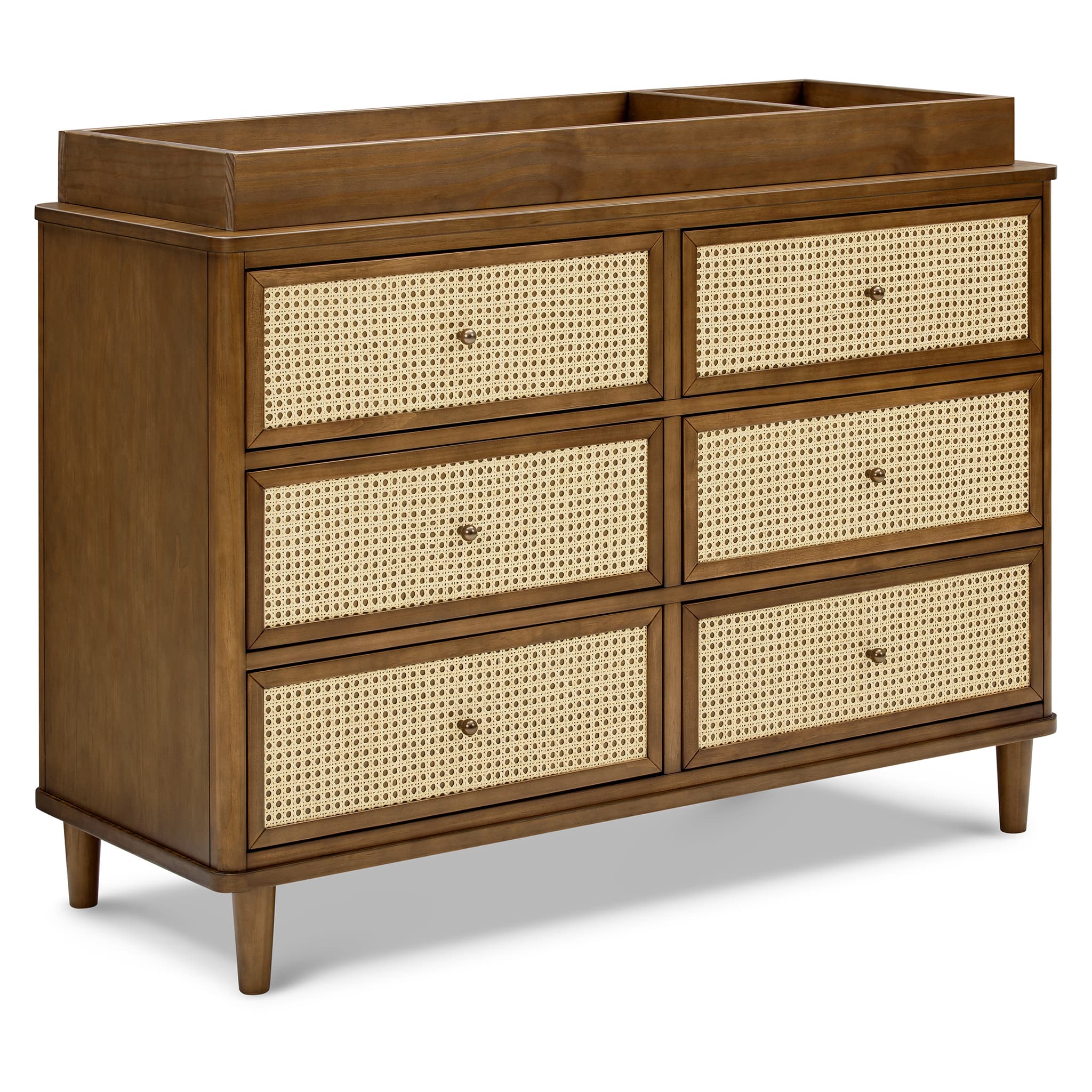 Commode 6 tiroirs noyer Marin - Image 2
