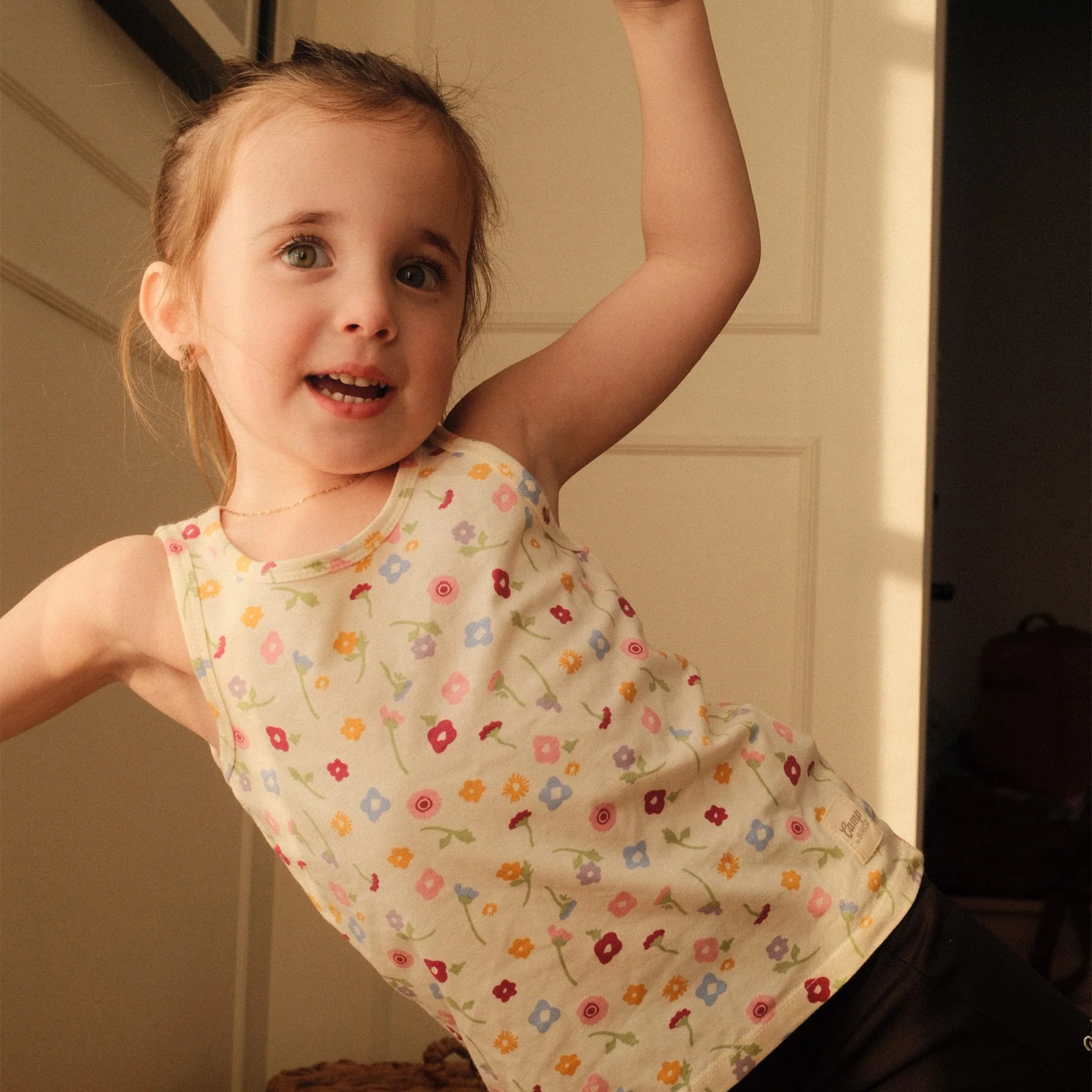 Camisole Fleurs 2-8ans - Image 2