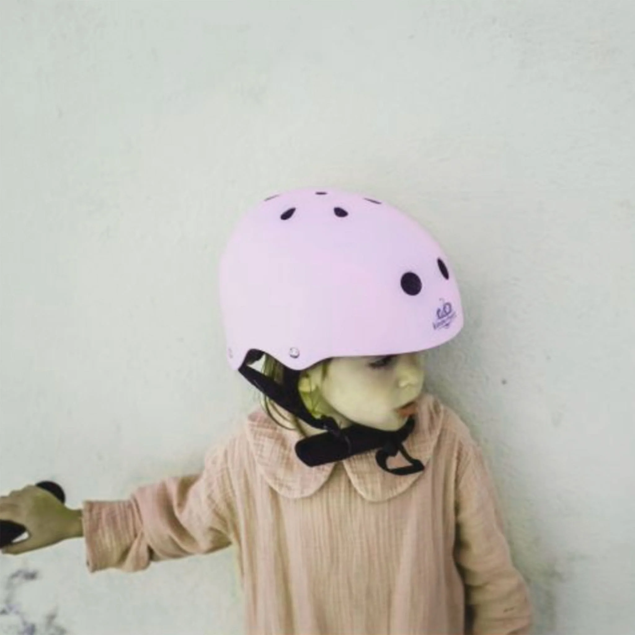 Casque Vélo Kinderfeets 46 à 52cm - Rose - Image 3