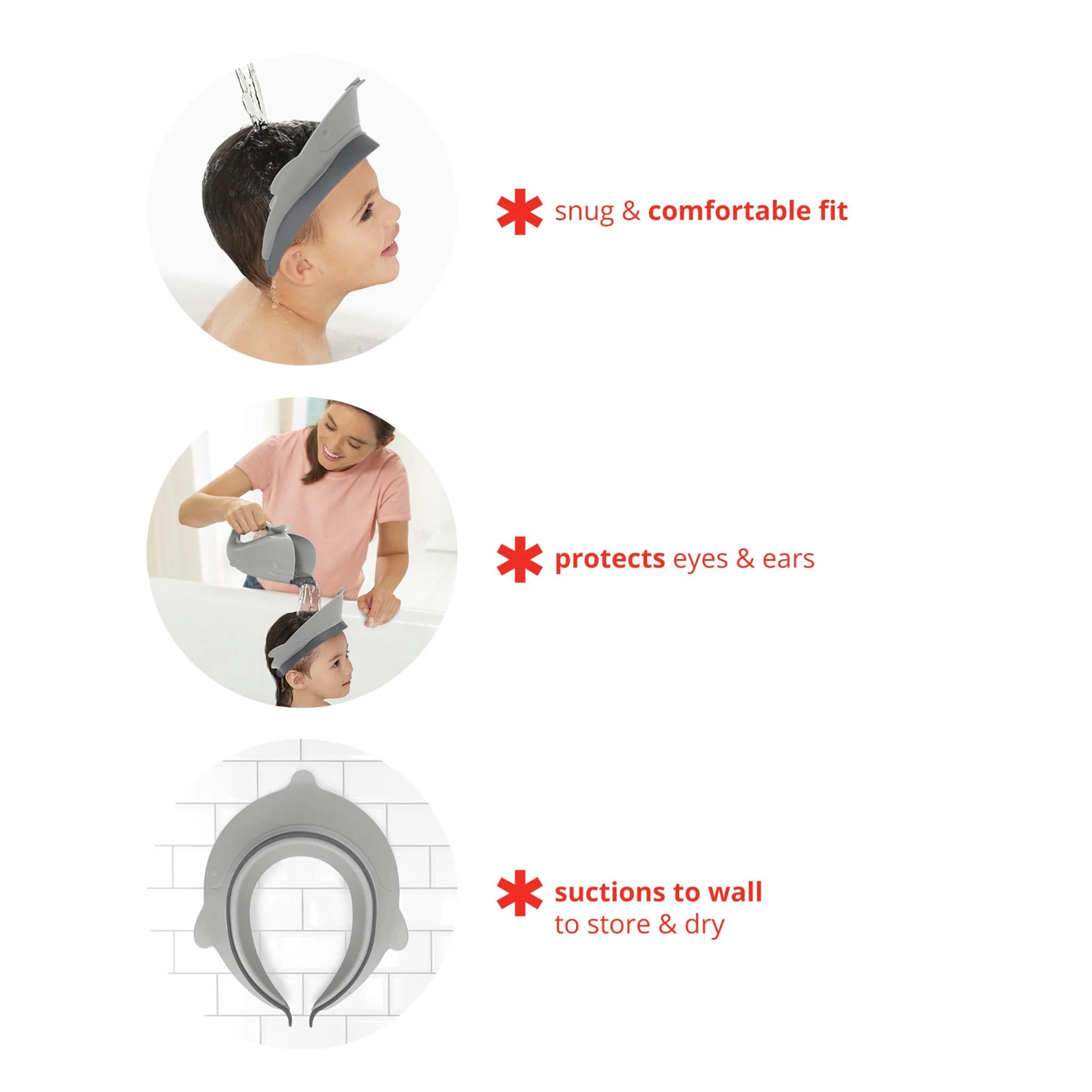 Casquette de Bain Moby - Gris - Image 3