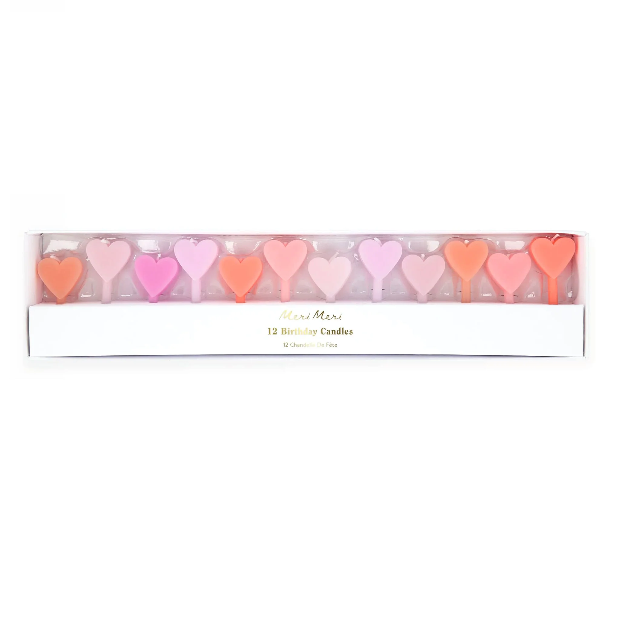 Bougies (5) Coeurs