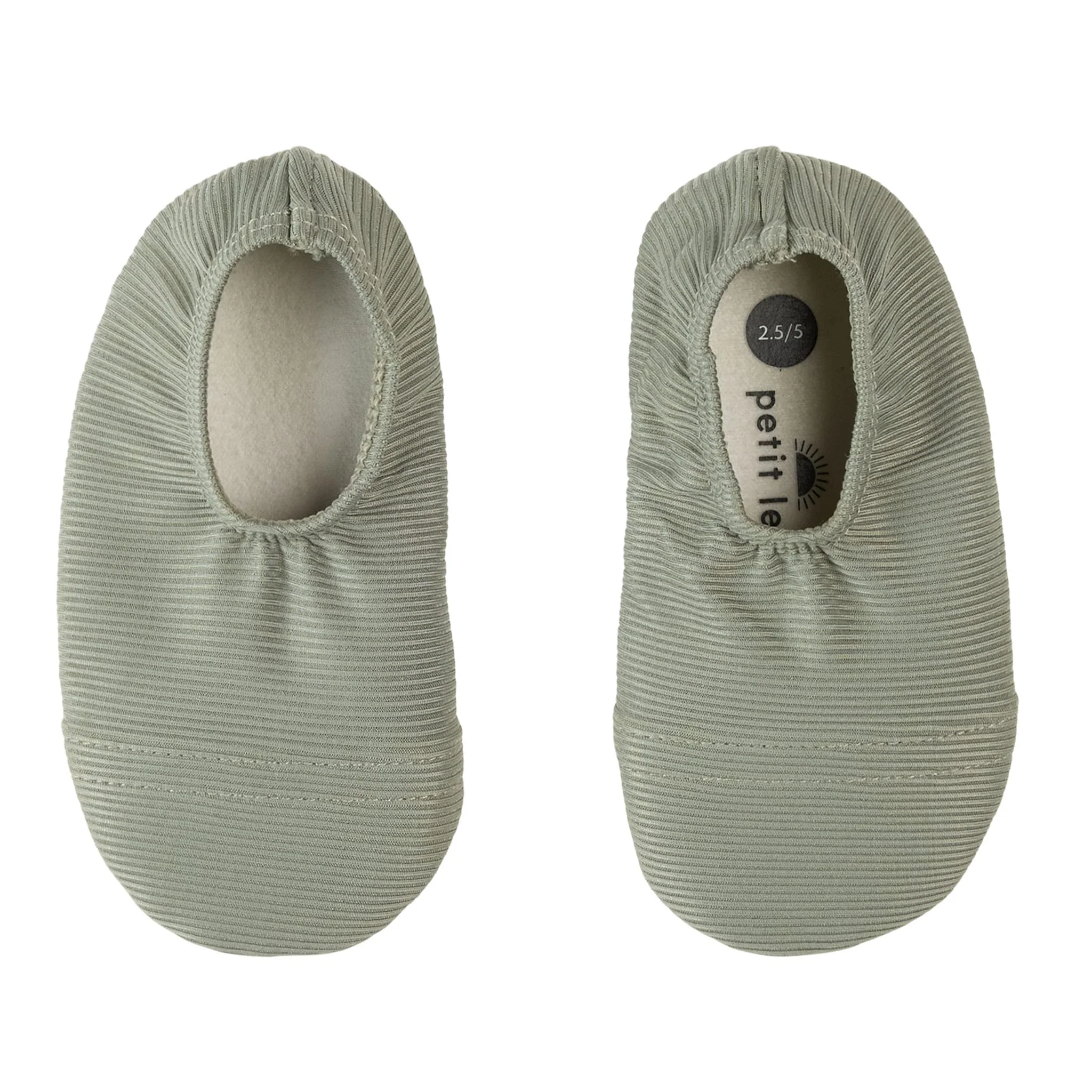Chausson D'eau Olive 0-24moios