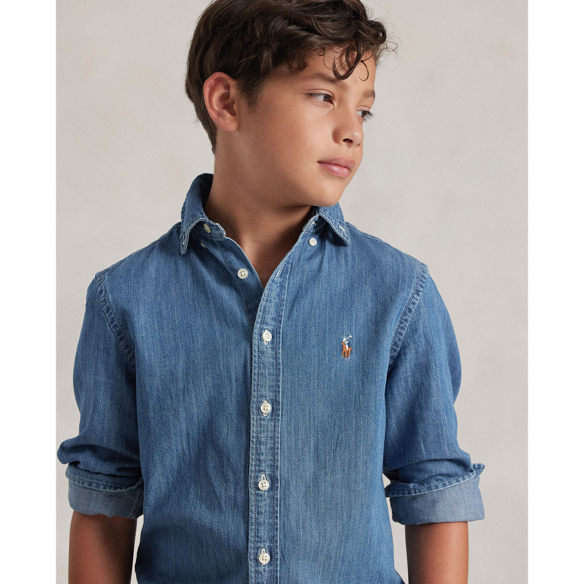 Chemise Chambray 8-16ans - Image 4