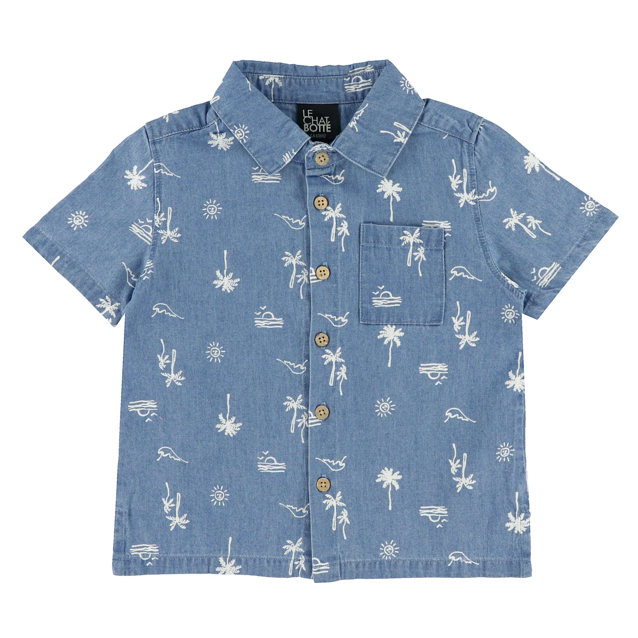 Chemise Chambray Surf 2-10ans