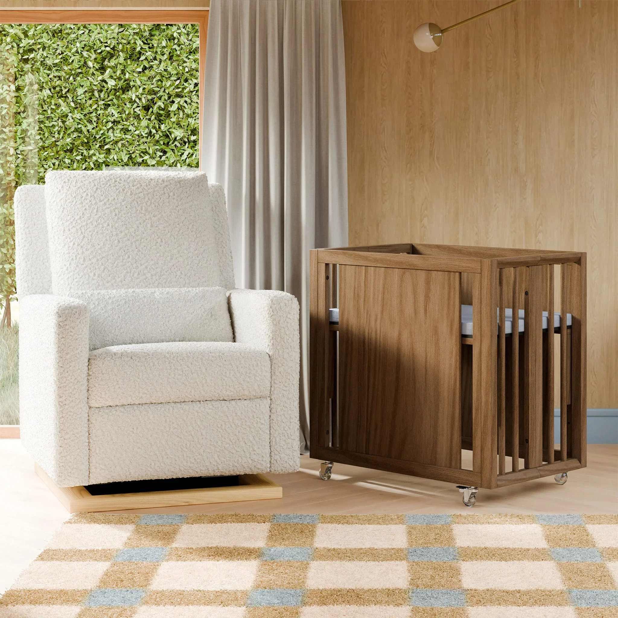 Couchette Convertible Palma 8-en-1 - Noyer Naturel - Image 2