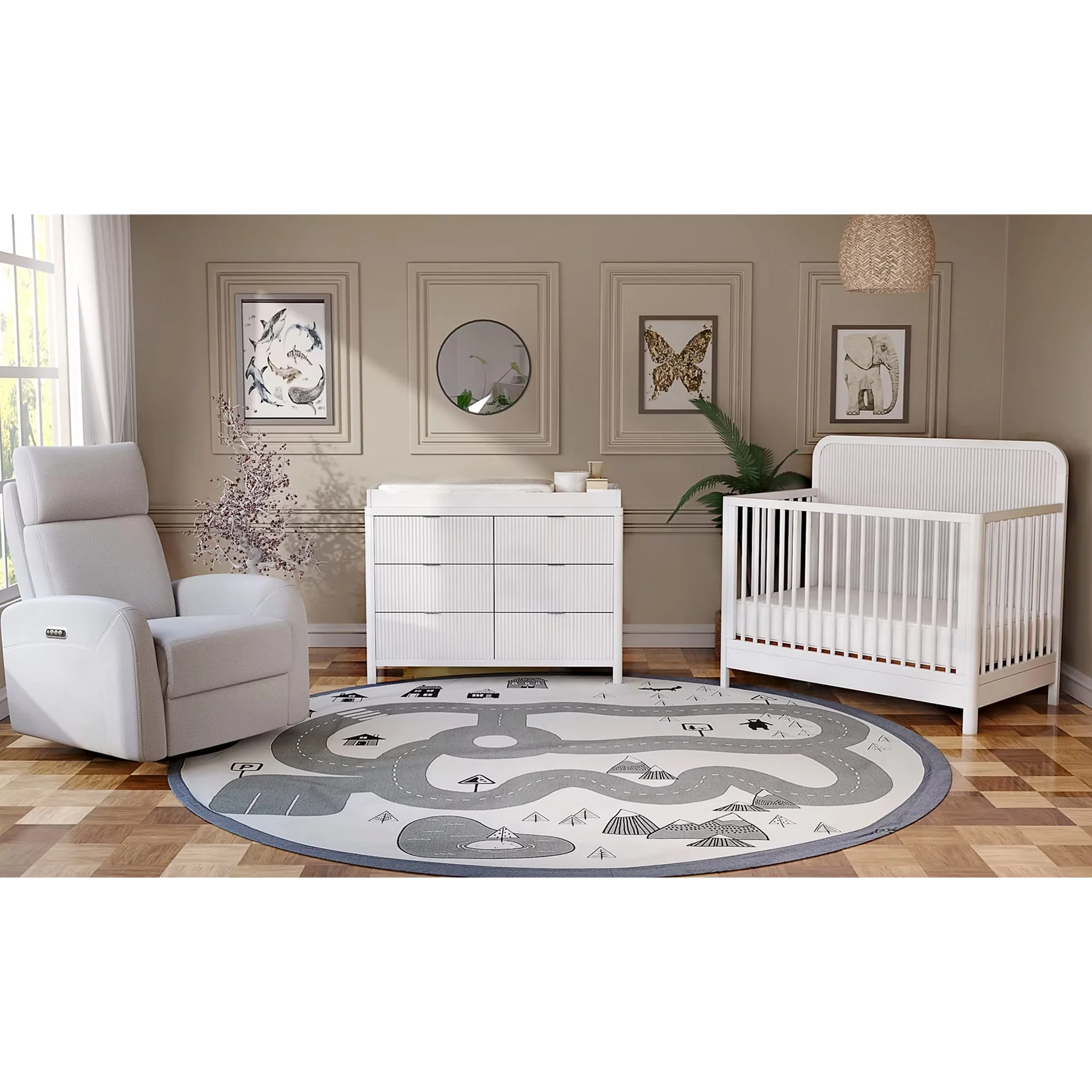 Couchette Convertible Milano - Blanc - Image 7