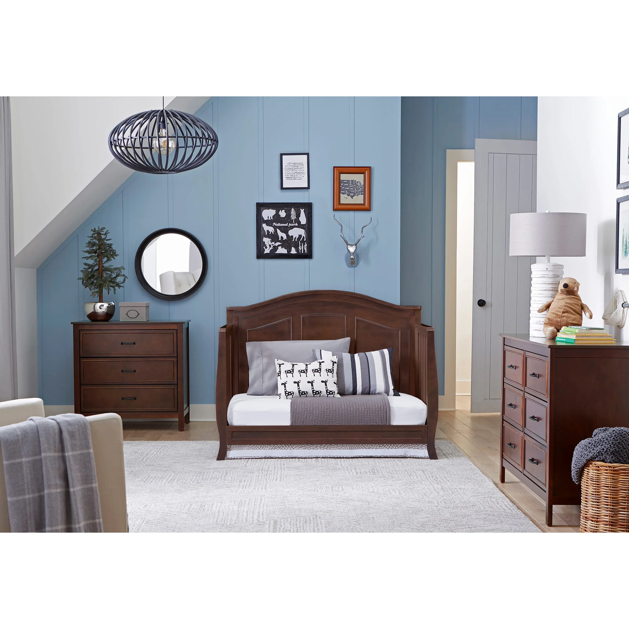 Couchette Convertible 4-en-1 Emmett - Espresso - Image 9