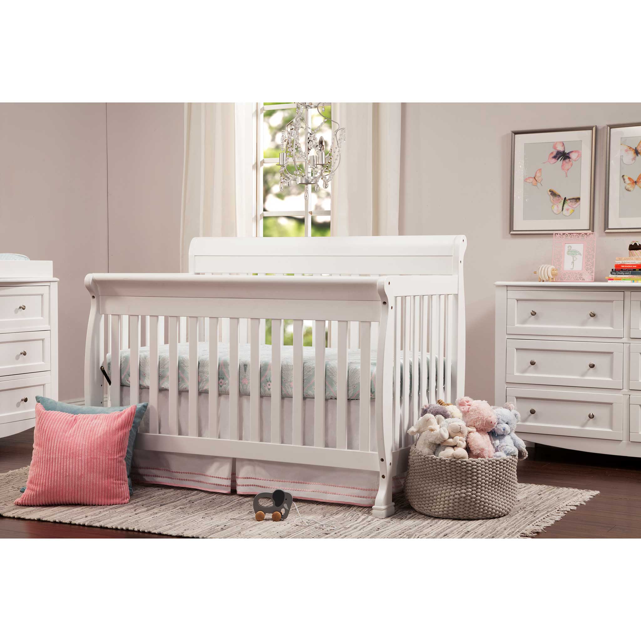 Couchette Convertible 4-en-1 Kalani - Blanc - Image 8