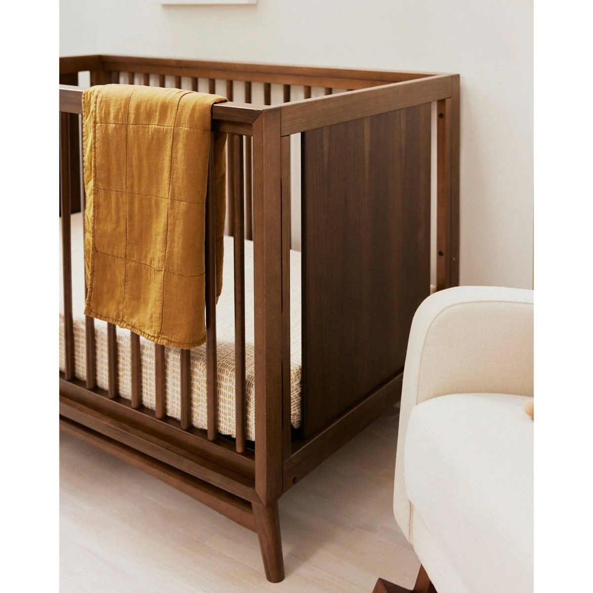 Couchette Convertible 3 en 1 Peggy - Noyer Naturel - Image 8