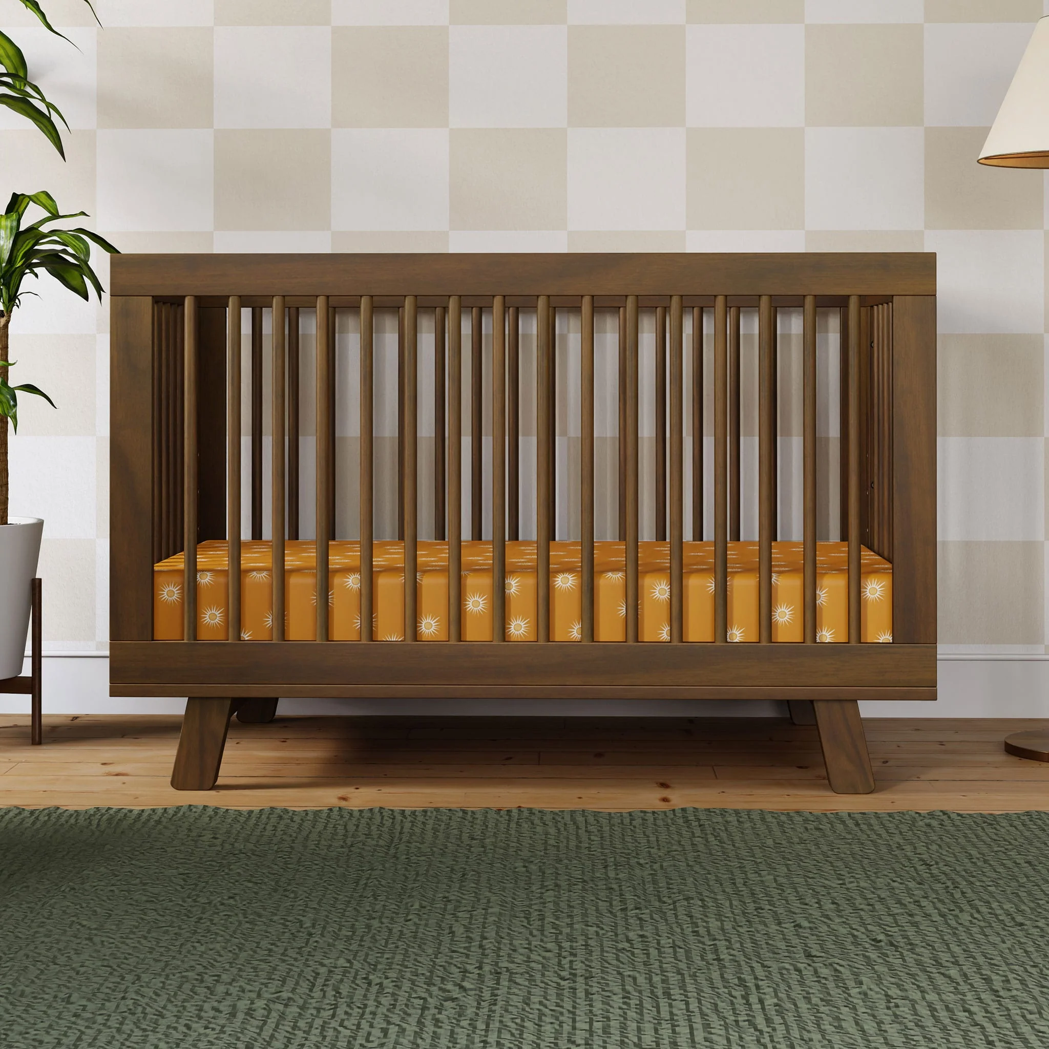 Couchette Convertible 3 en 1 Hudson - Noyer Naturel - Image 11