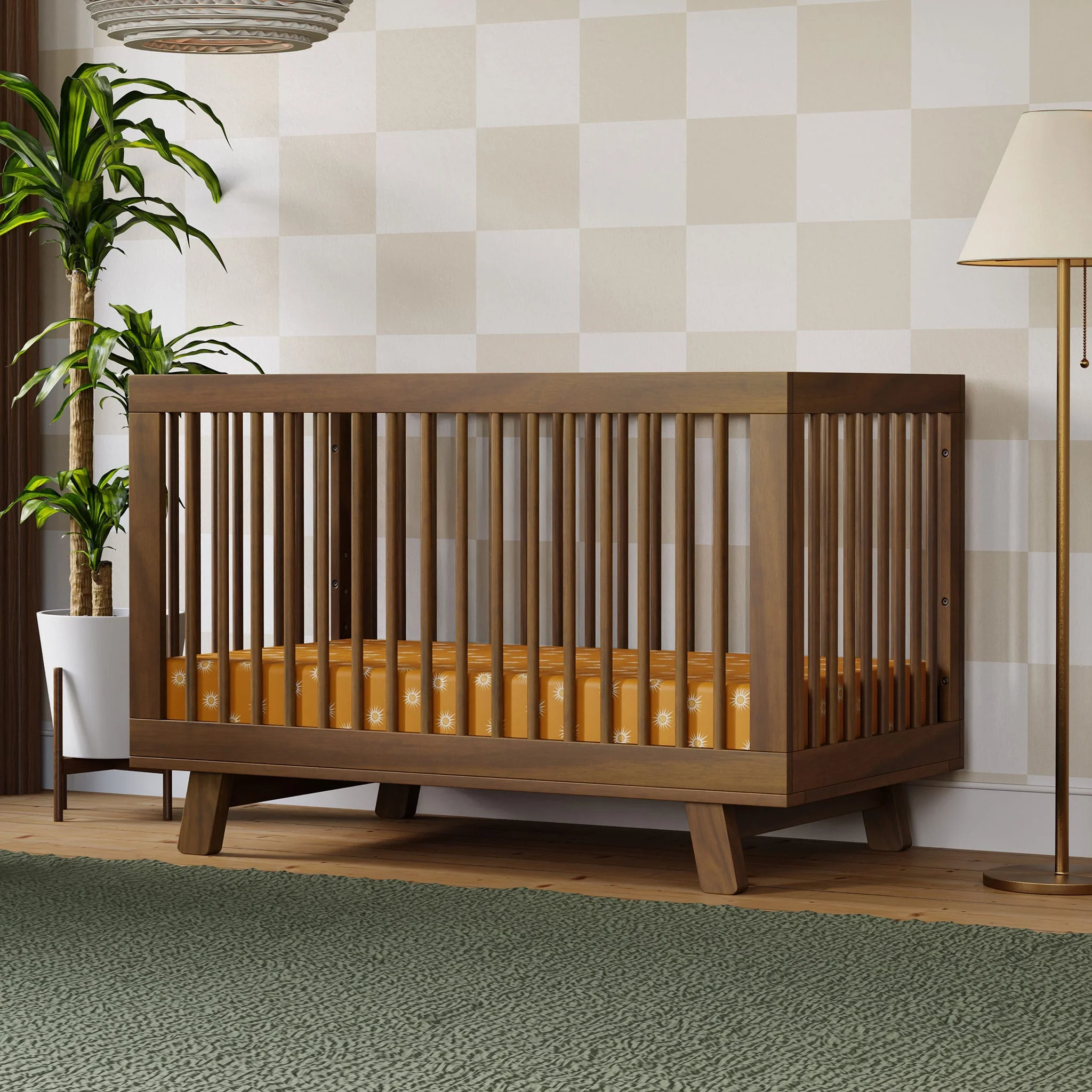 Couchette Convertible 3 en 1 Hudson - Noyer Naturel - Image 2
