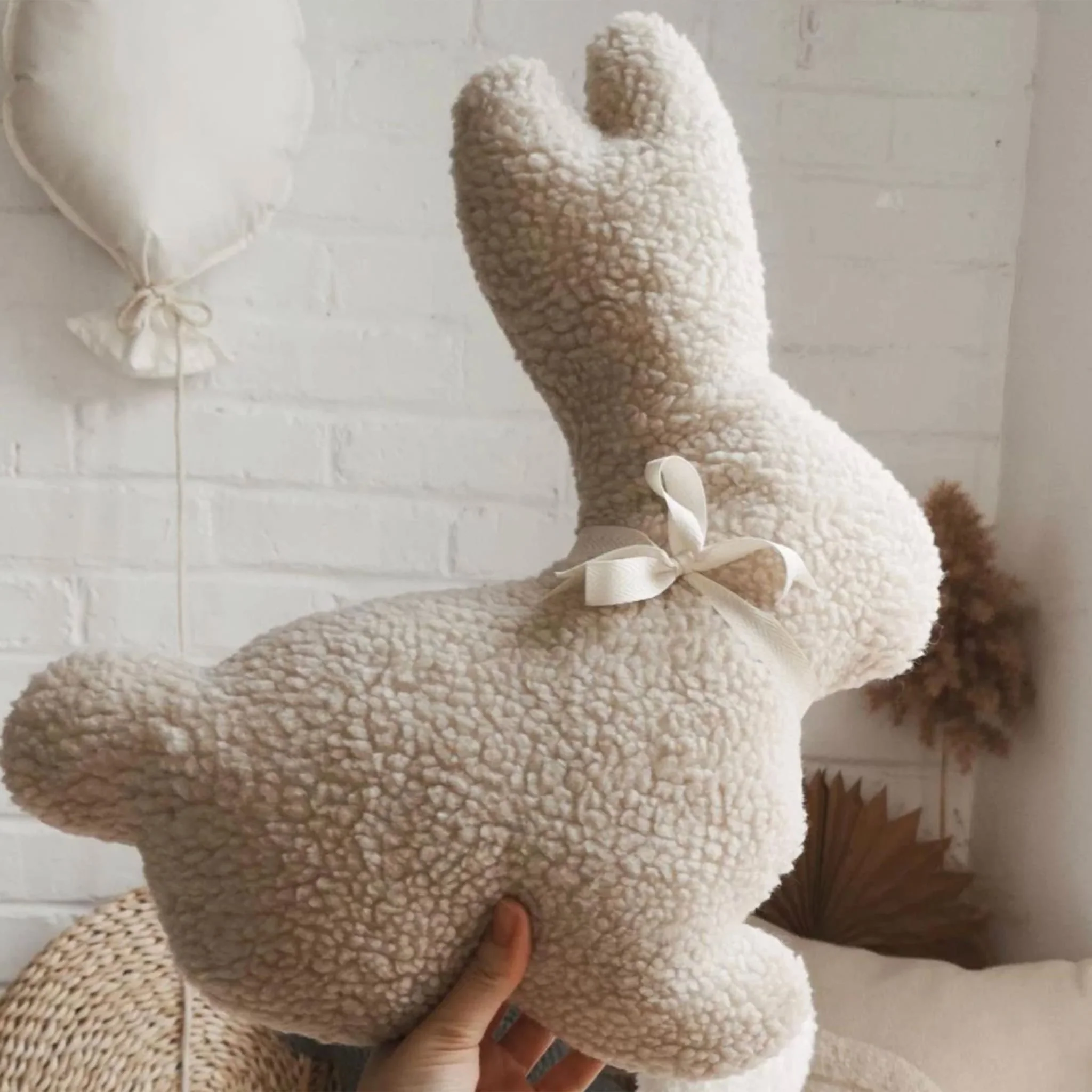 Coussin Lapin - Beige