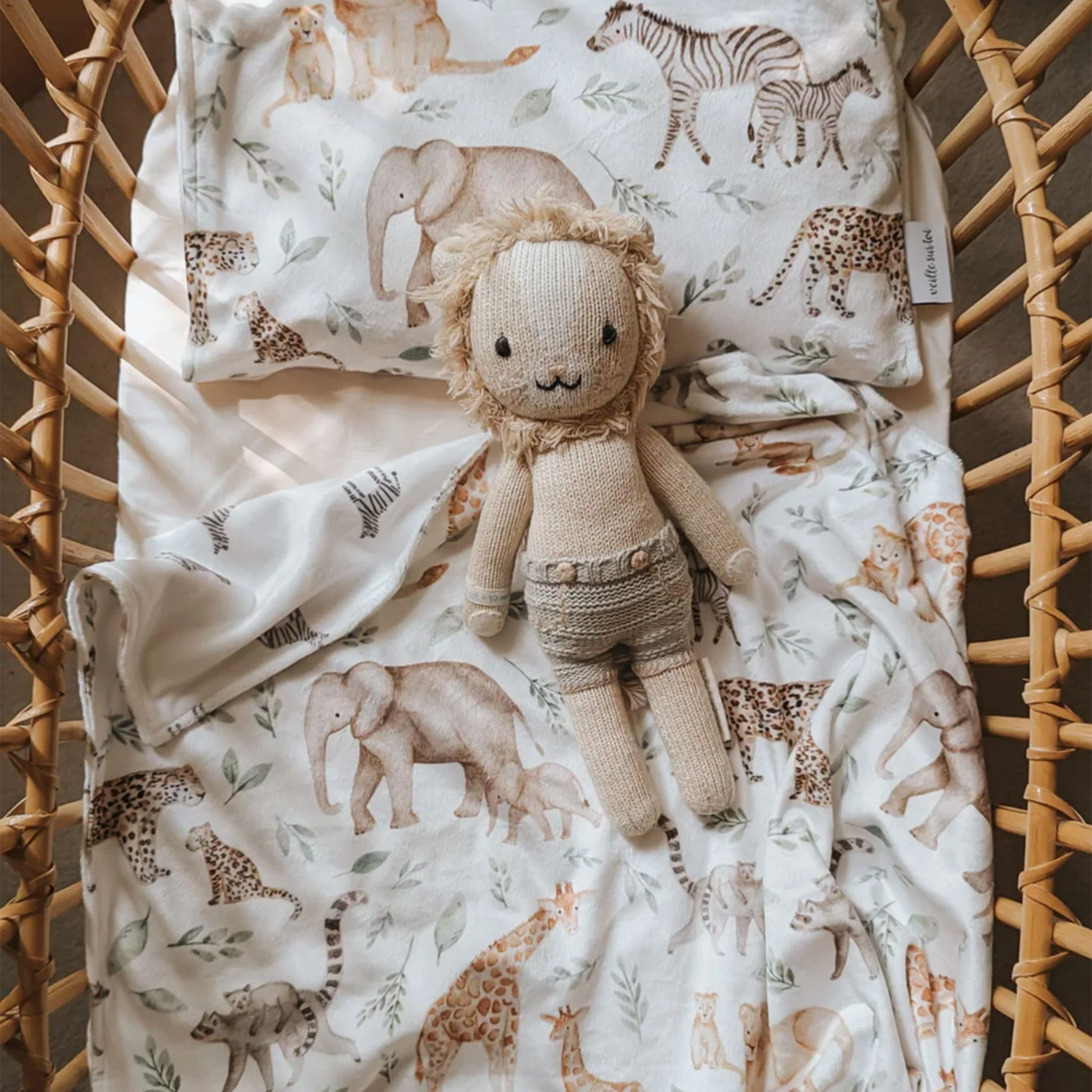 Petite Couverture Minky - Savannah - Image 3