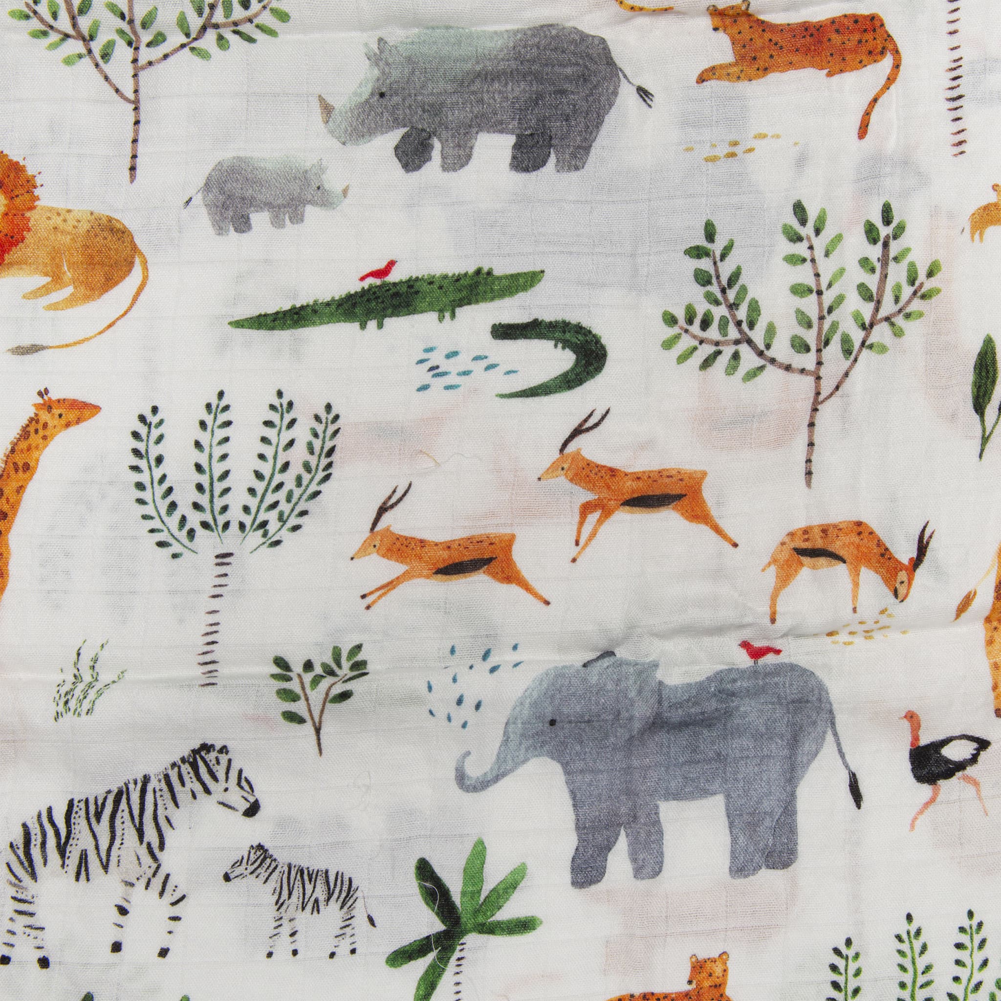 Couverture Mousseline Bambou - Safari - Image 2