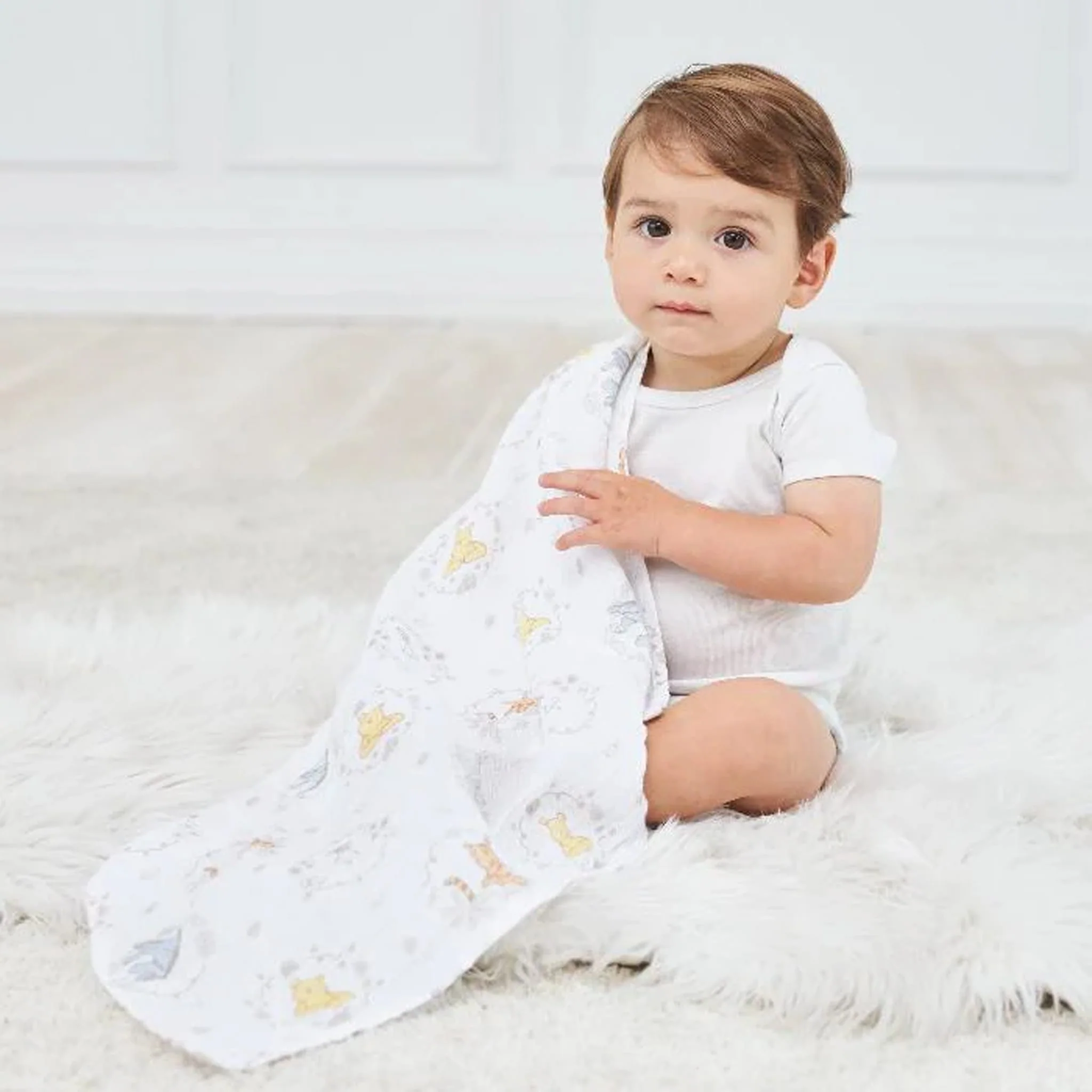 Couvertures en mousseline de coton Essentials (4)- Disney™ Winnie et ses Amis - Image 5