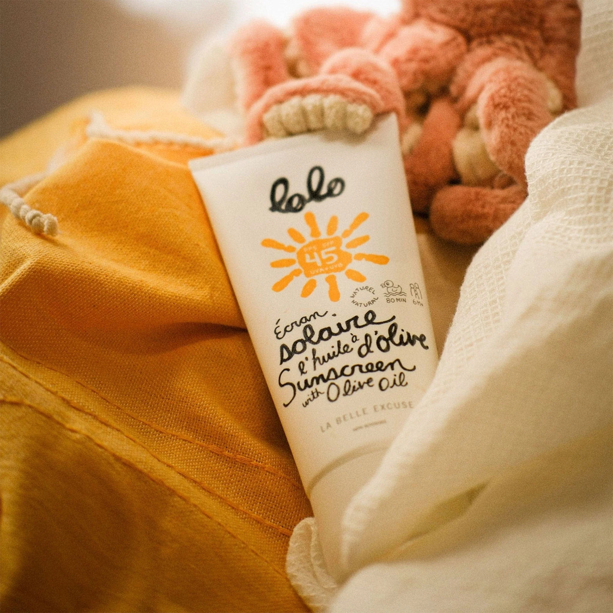 Crème Solaire à l'Huile d'Olive SPF45 150ml - Image 2