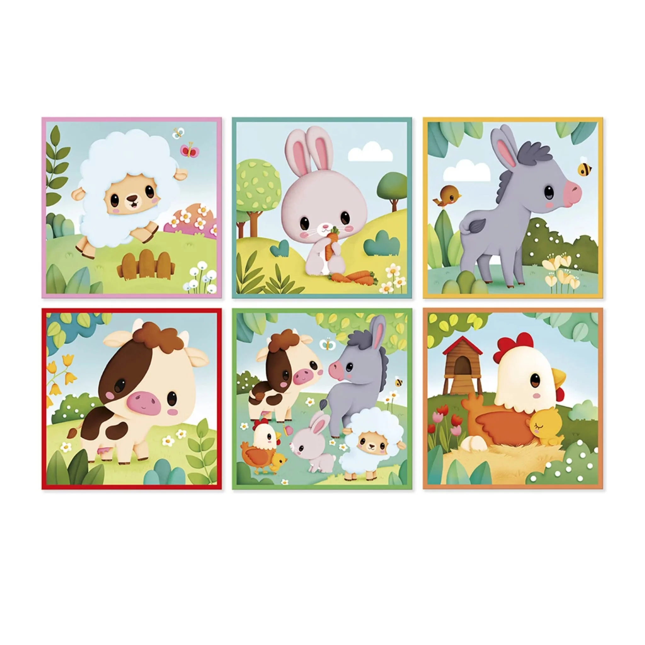 Cubes Animaux De La Ferme - Image 3