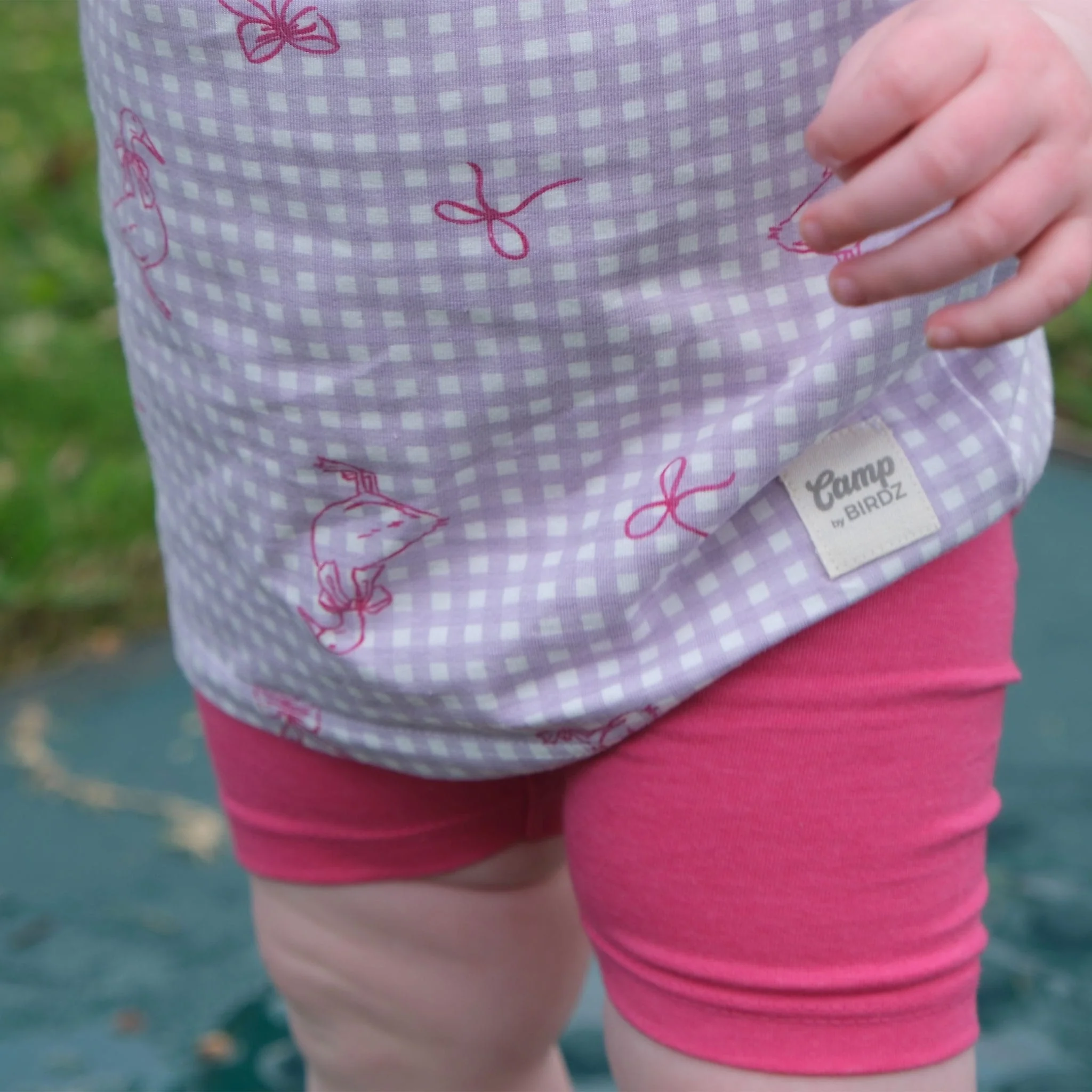 Cuissard Uni Fuchsia 2-8ans - Image 3