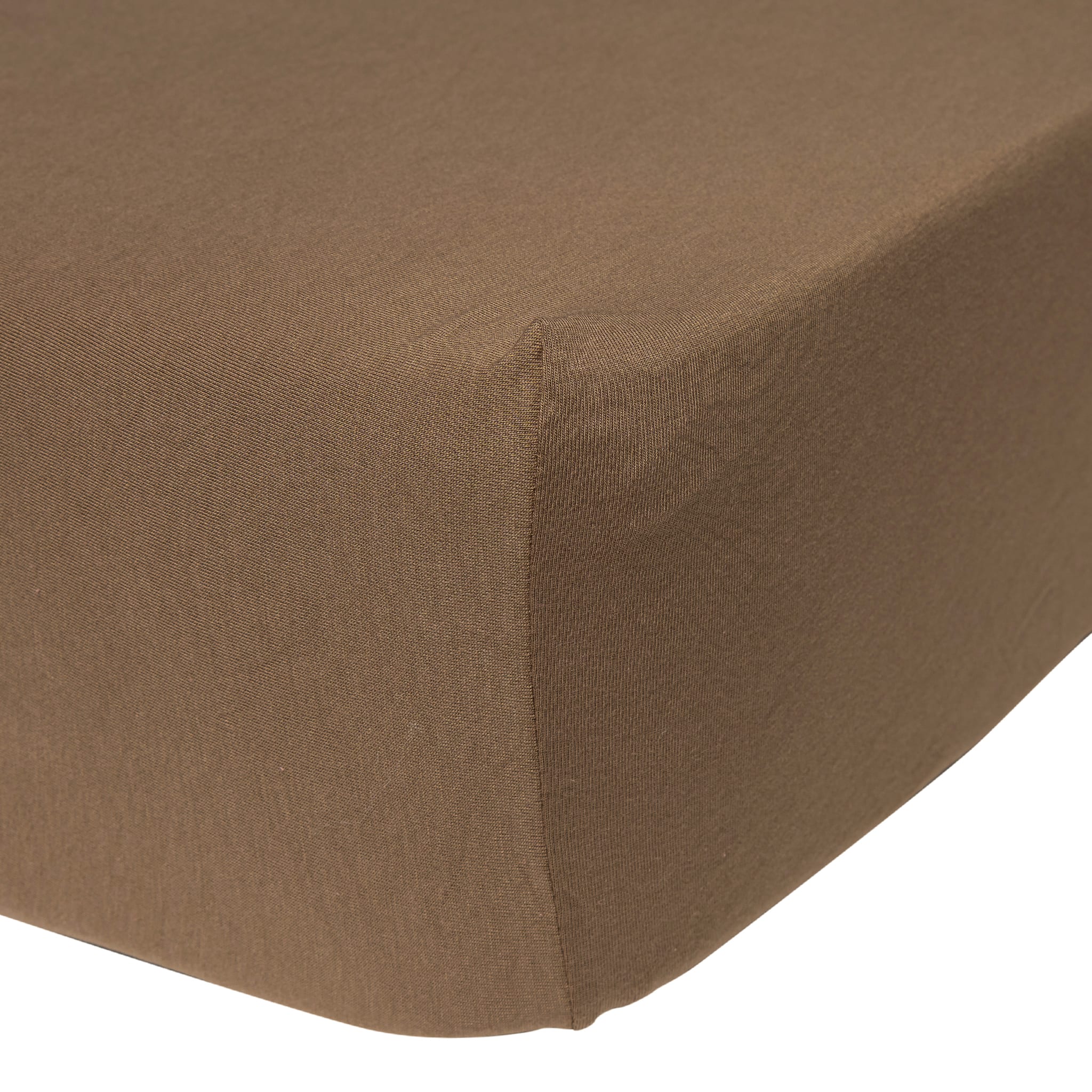 Drap Contour pour Lit de Bébé - Moka