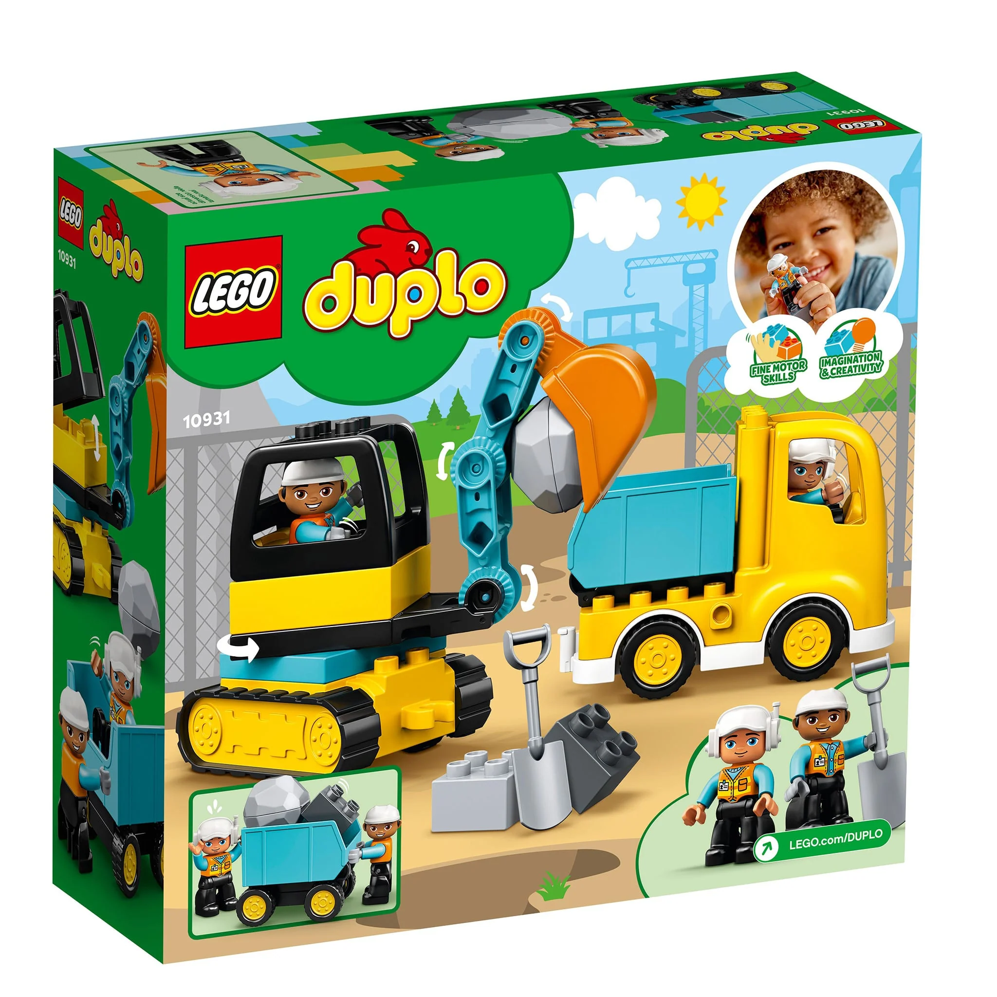 LEGO® DUPLO® Le camion et l’excavatrice - Image 8