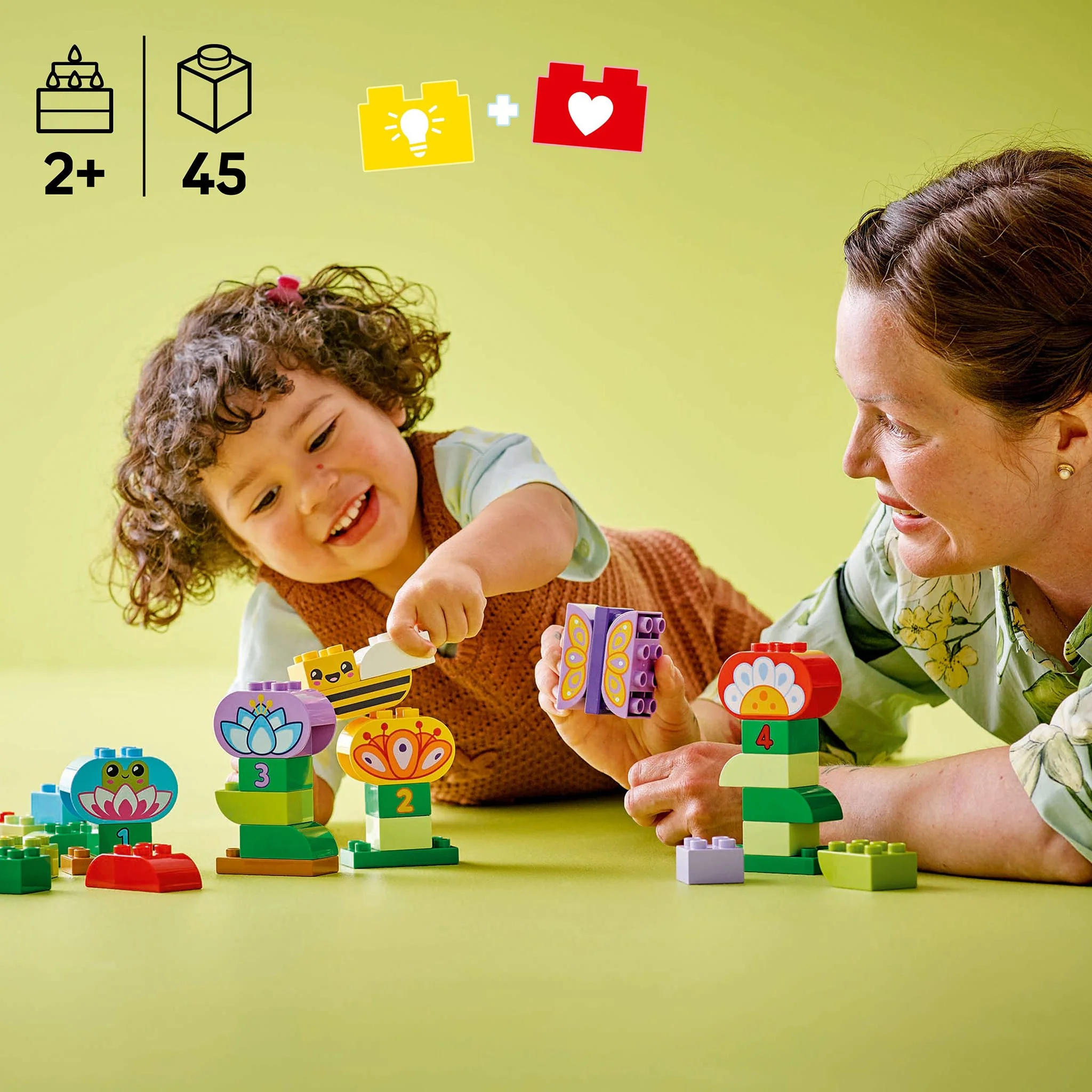 LEGO® DUPLO® Ma ville Jardin créatif et fleurs - Image 2