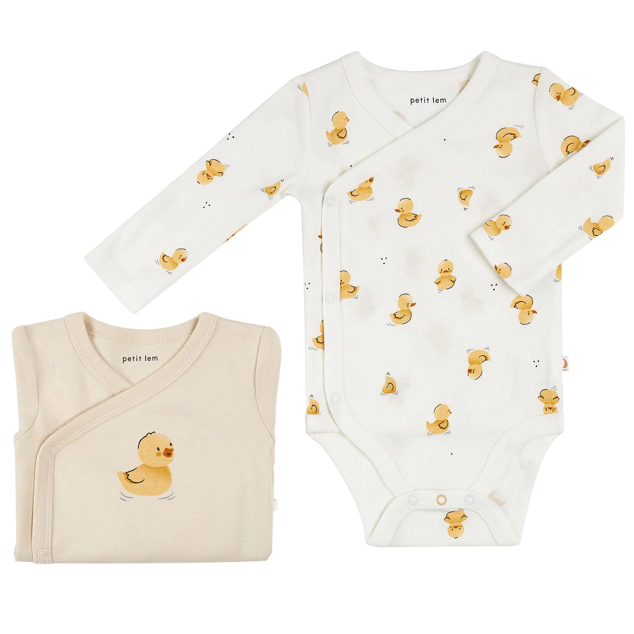 Ensemble de 2 Cache-Couches Manches Longues Canards