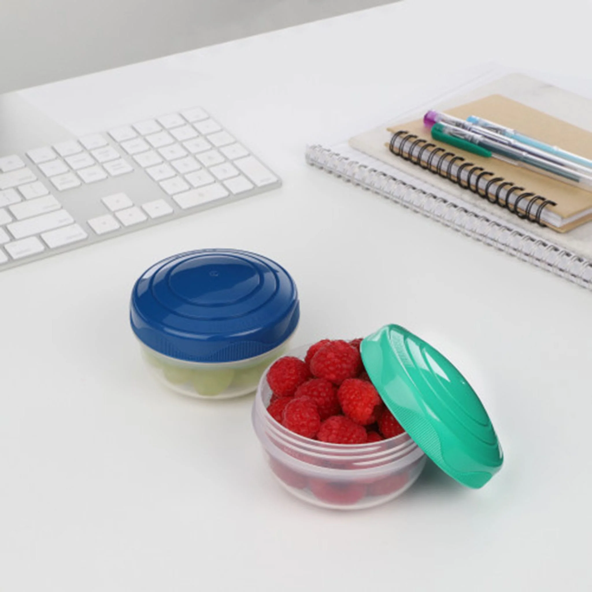 Ensemble de 2 Contenants Portionpod™ TO GO™ 210ml - Image 3