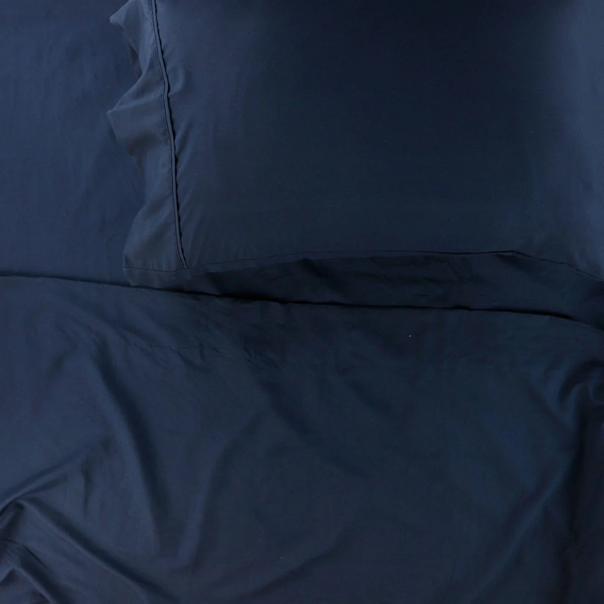 Ensemble de Draps Lit Double - Denim - Image 2