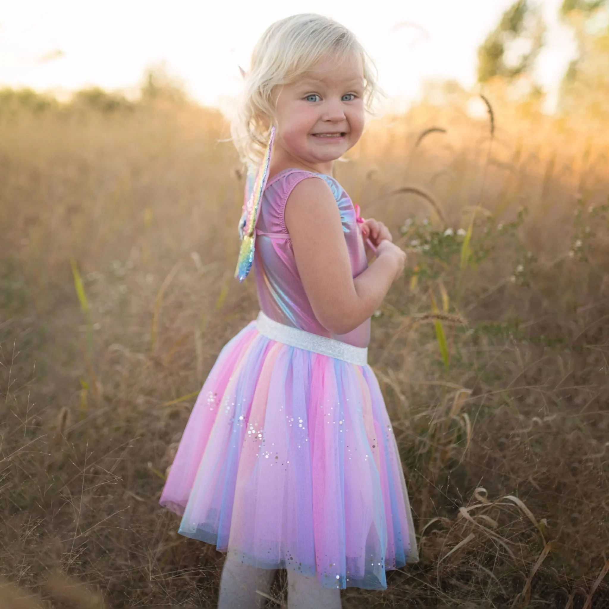 Ensemble Ailes / Jupe / Baguette - 5-6 ans - Image 2