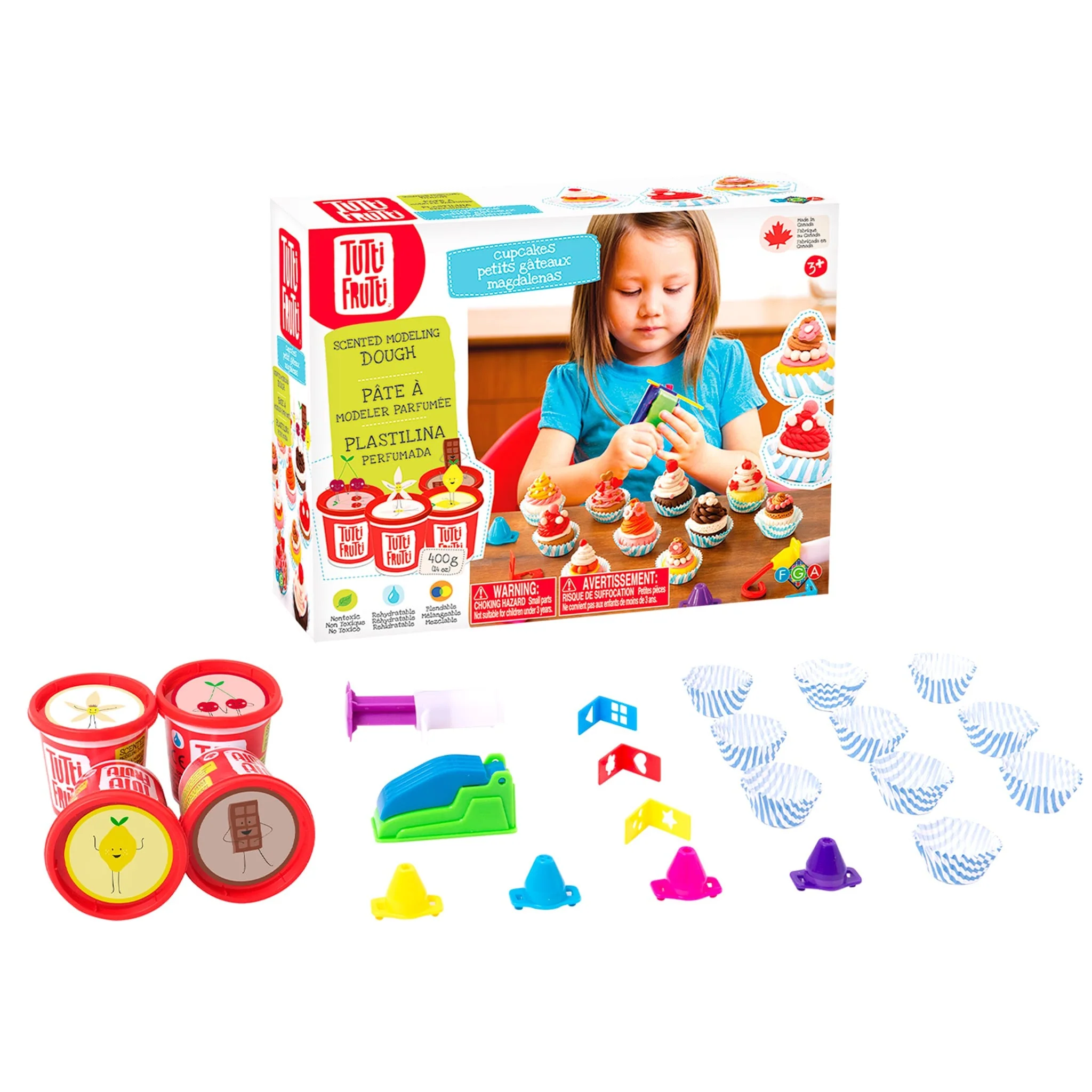 Ensemble Pâtes à Modeler - Petits Gâteaux