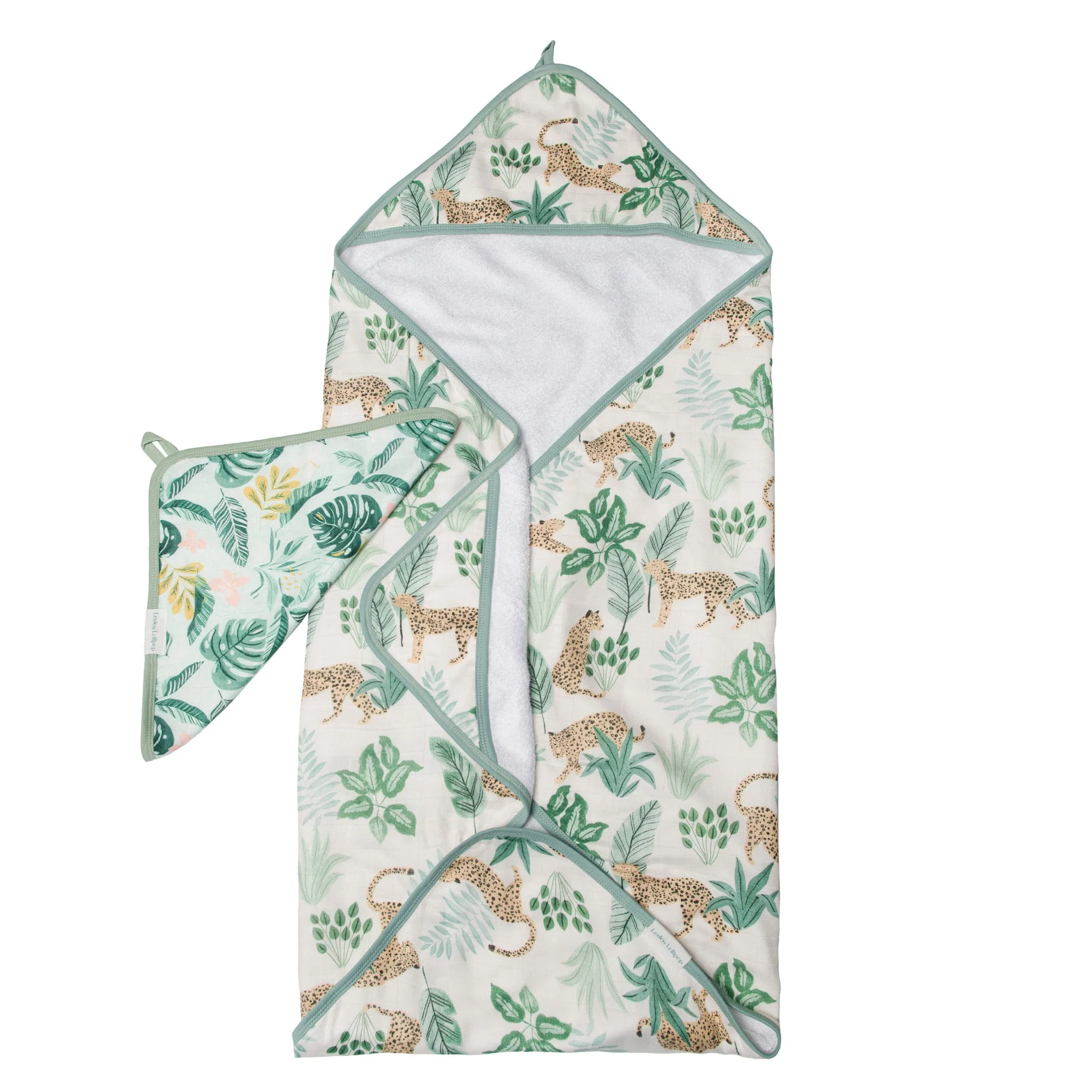Ensemble Serviette à Capuchon - Jungle