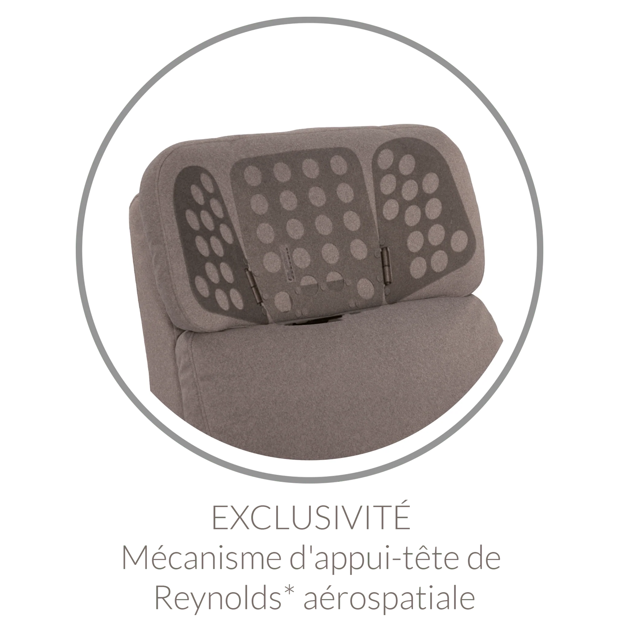 Fauteuil Berçant Inclinable Pivotant Hailey Arlo Pearl avec Mécanisme Électrique - Image 10