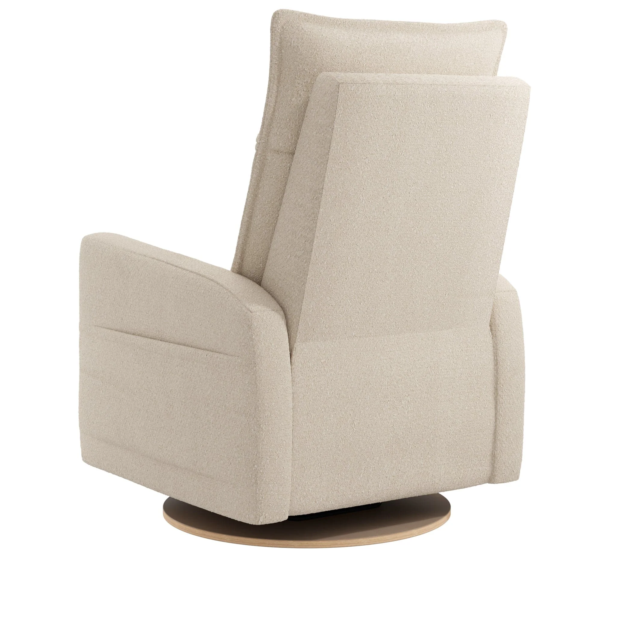Fauteuil Berçant et Pivotant Arya - Beyond Sheep Cream avec Mécanisme Électrique - Image 4
