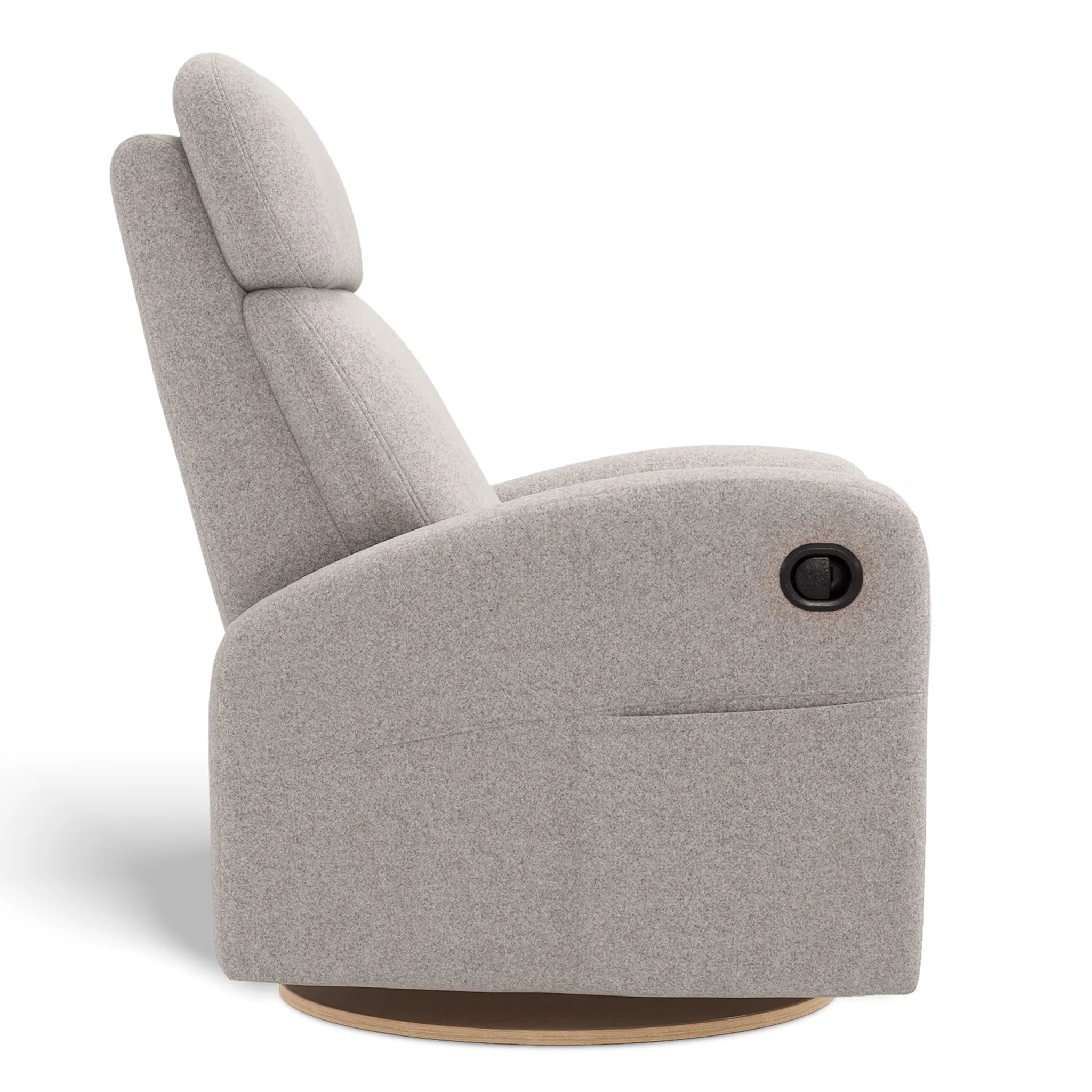 Fauteuil Berçant Inclinable Pivotant Hailey - Arlo Pearl - Image 3