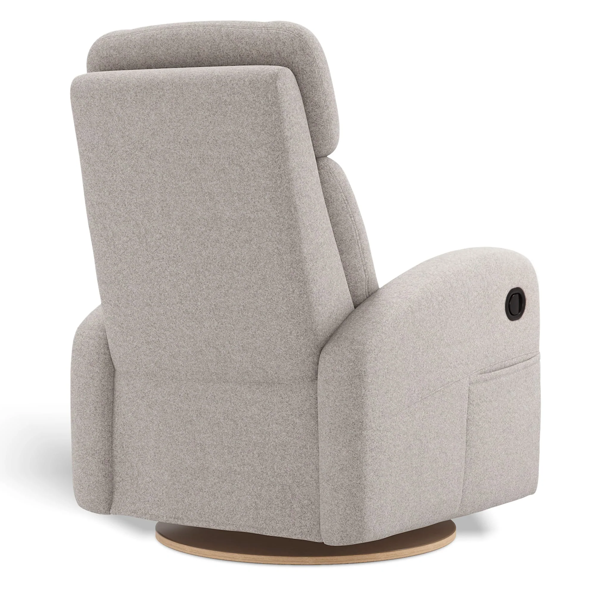 Fauteuil Berçant Inclinable Pivotant Hailey - Arlo Pearl - Image 4