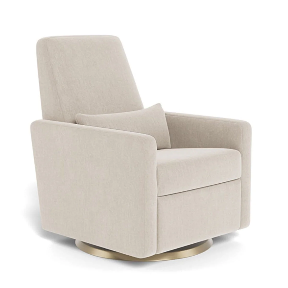 Fauteuil Pivotant Berçant et Inclinable Grano - Dune / Or - Image 8