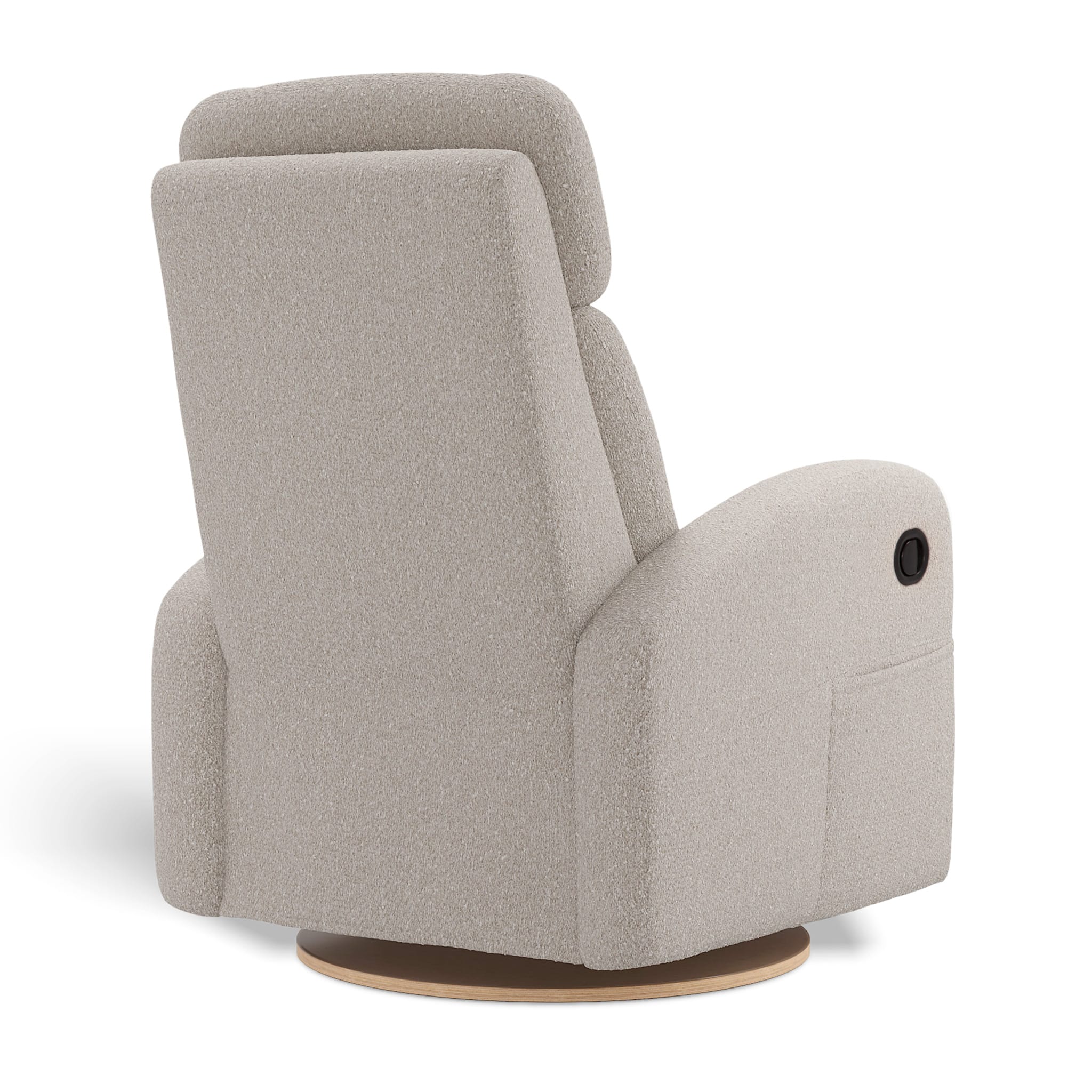 Fauteuil Berçant Inclinable Pivotant Hailey - Beyond Sheep Vanilla - Image 5