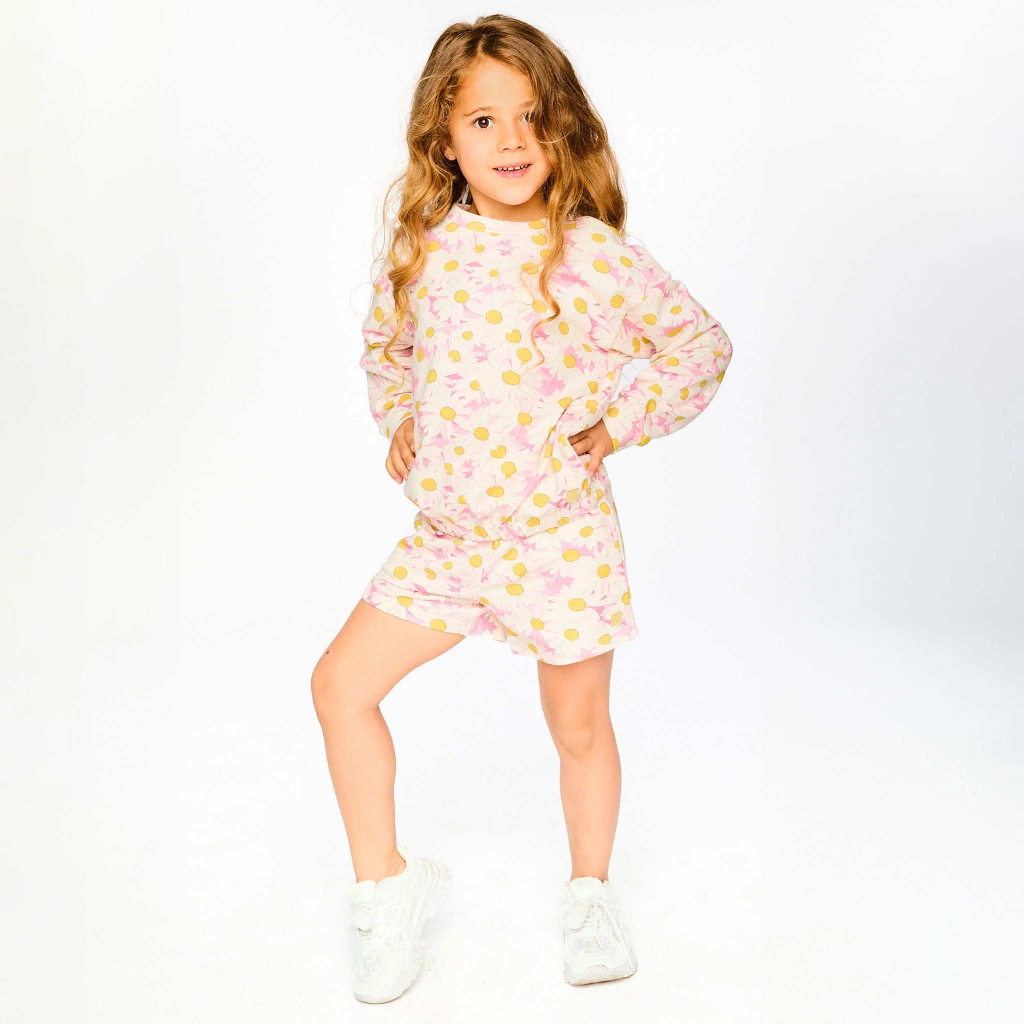 Gilet Ouaté Marguerites 7-10ans - Image 3