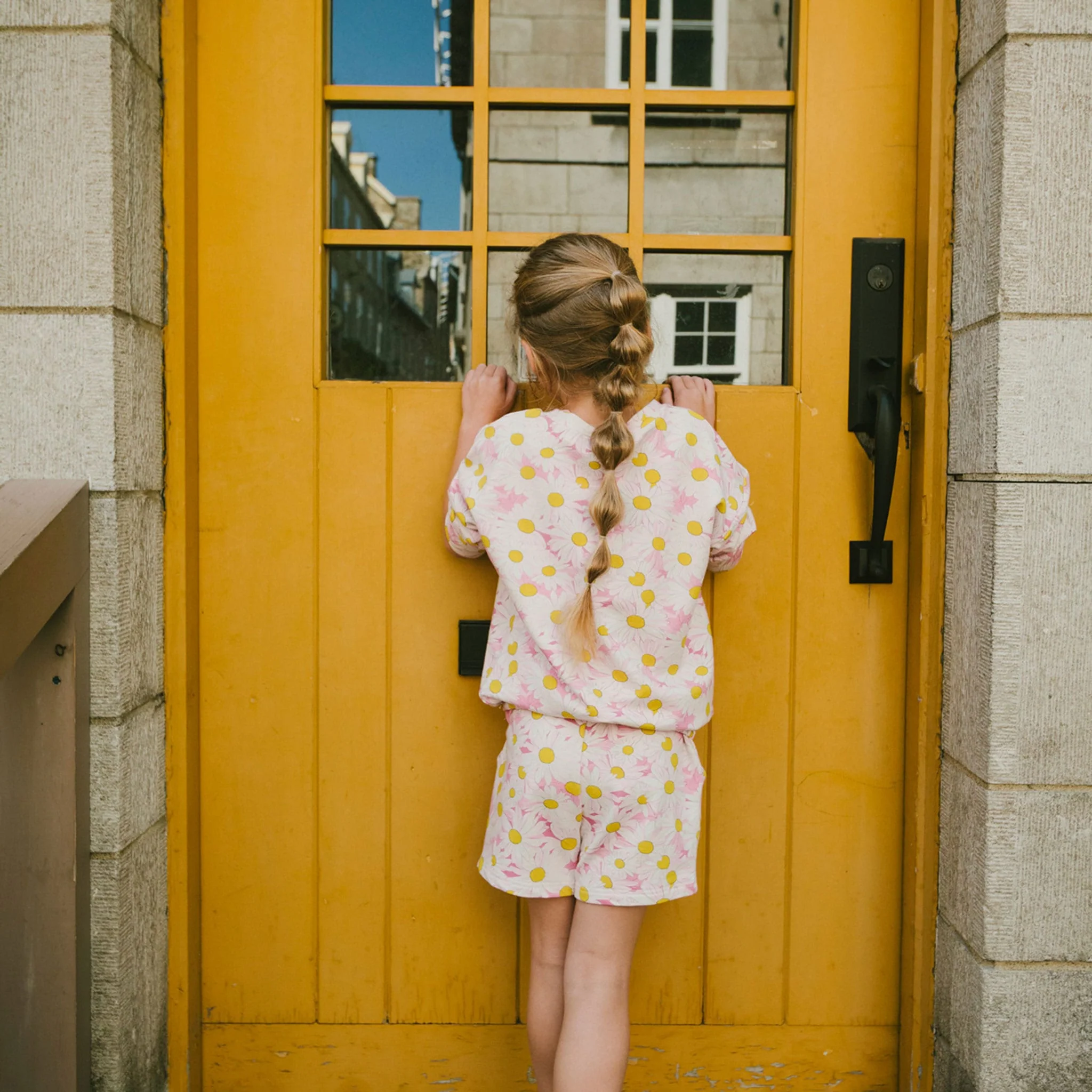 Gilet Ouaté Marguerites 7-10ans - Image 6