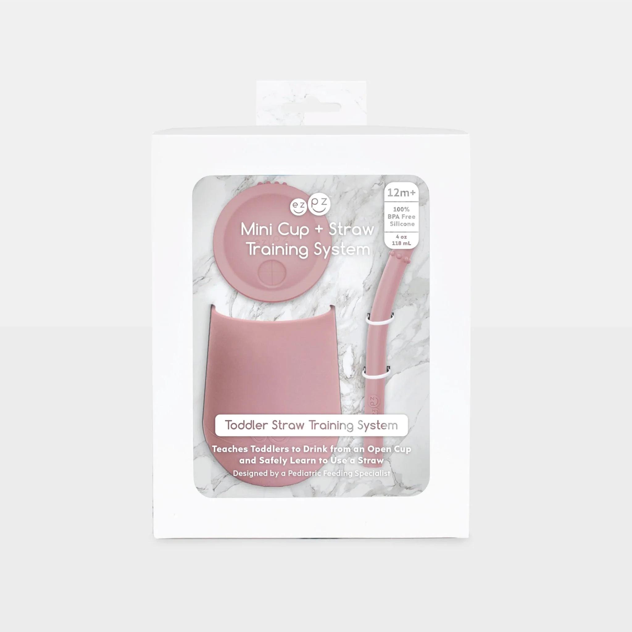 Gobelet Mini Cup et Paille - Blush - Image 4