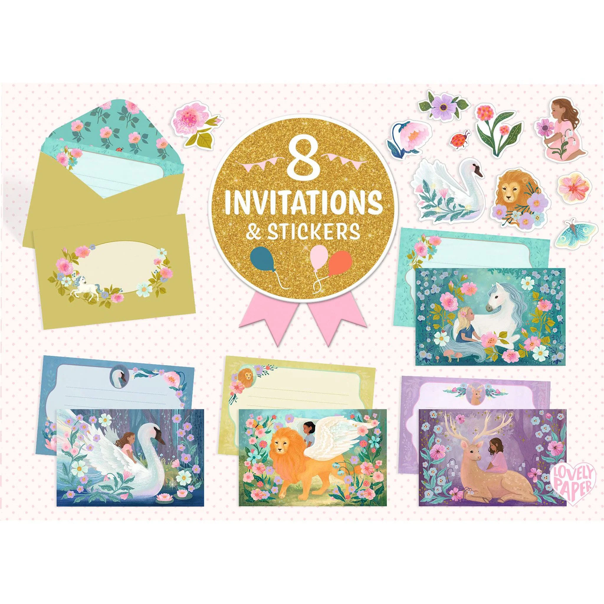 Invitations(8) Créatures merveilleuses