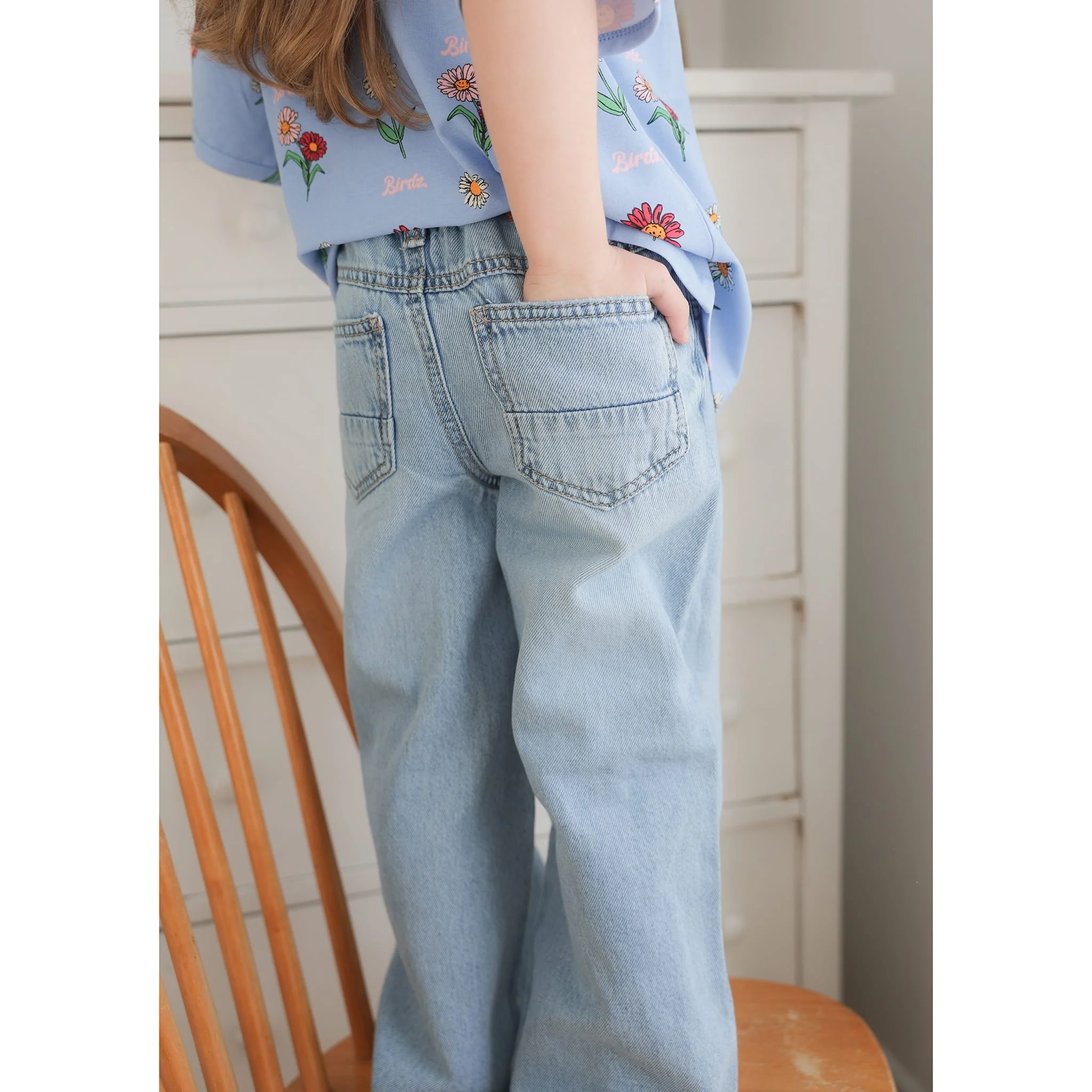 Jeans Jambe Large 2-8ans - Image 7