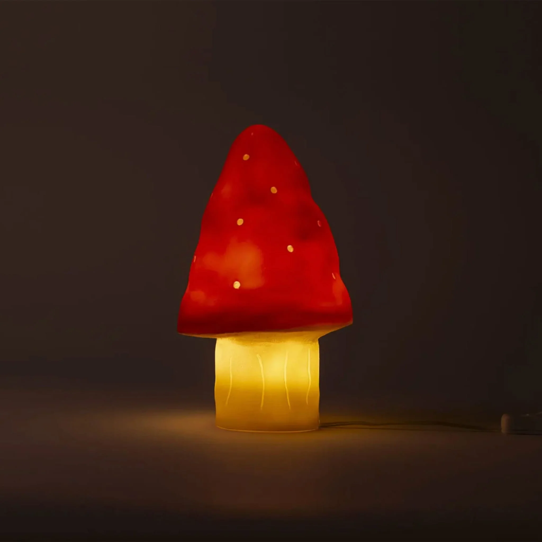 Lampe Petit Champignon - Rouge - Image 2