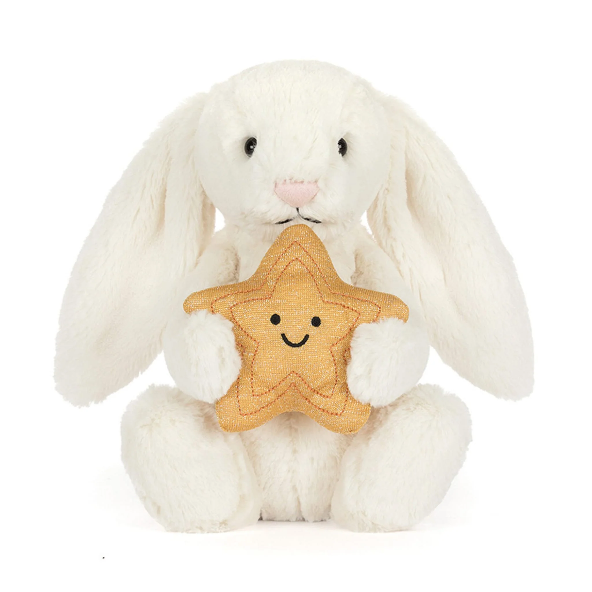 Lapin Crème Avec Étoile - Image 4
