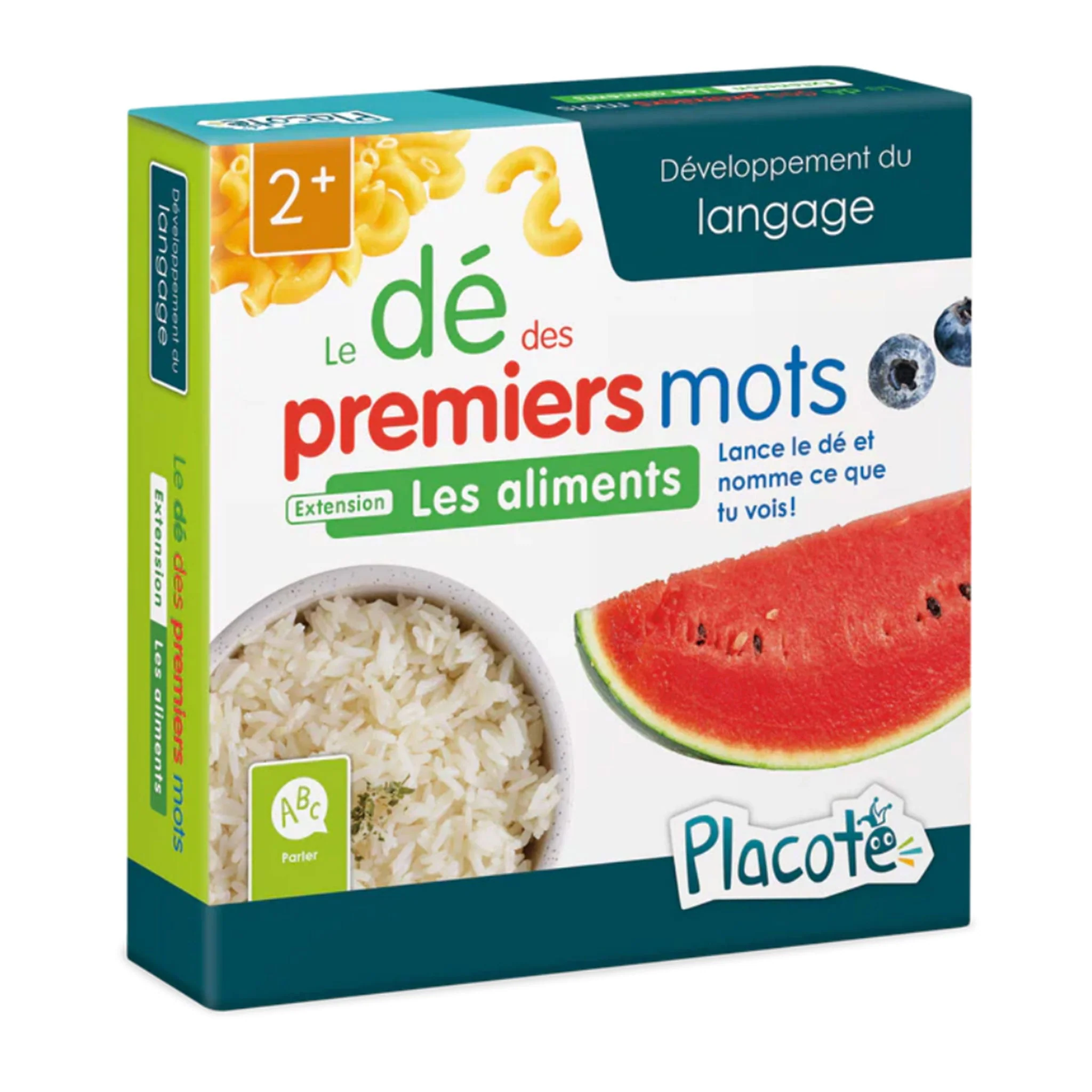 Le dé des premiers mots - Les aliments (extension)