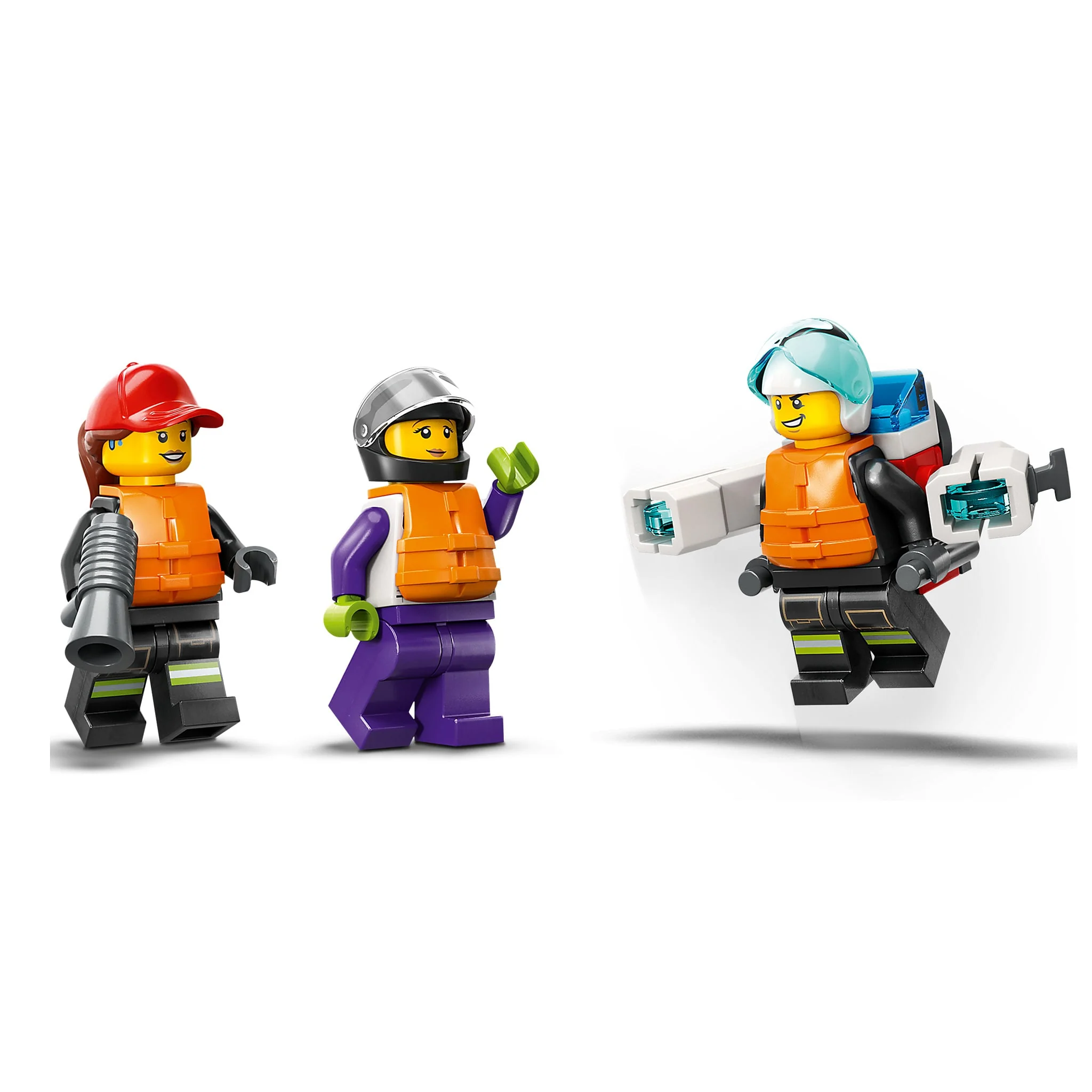 LEGO® City Le bateau de secours de pompiers - Image 8